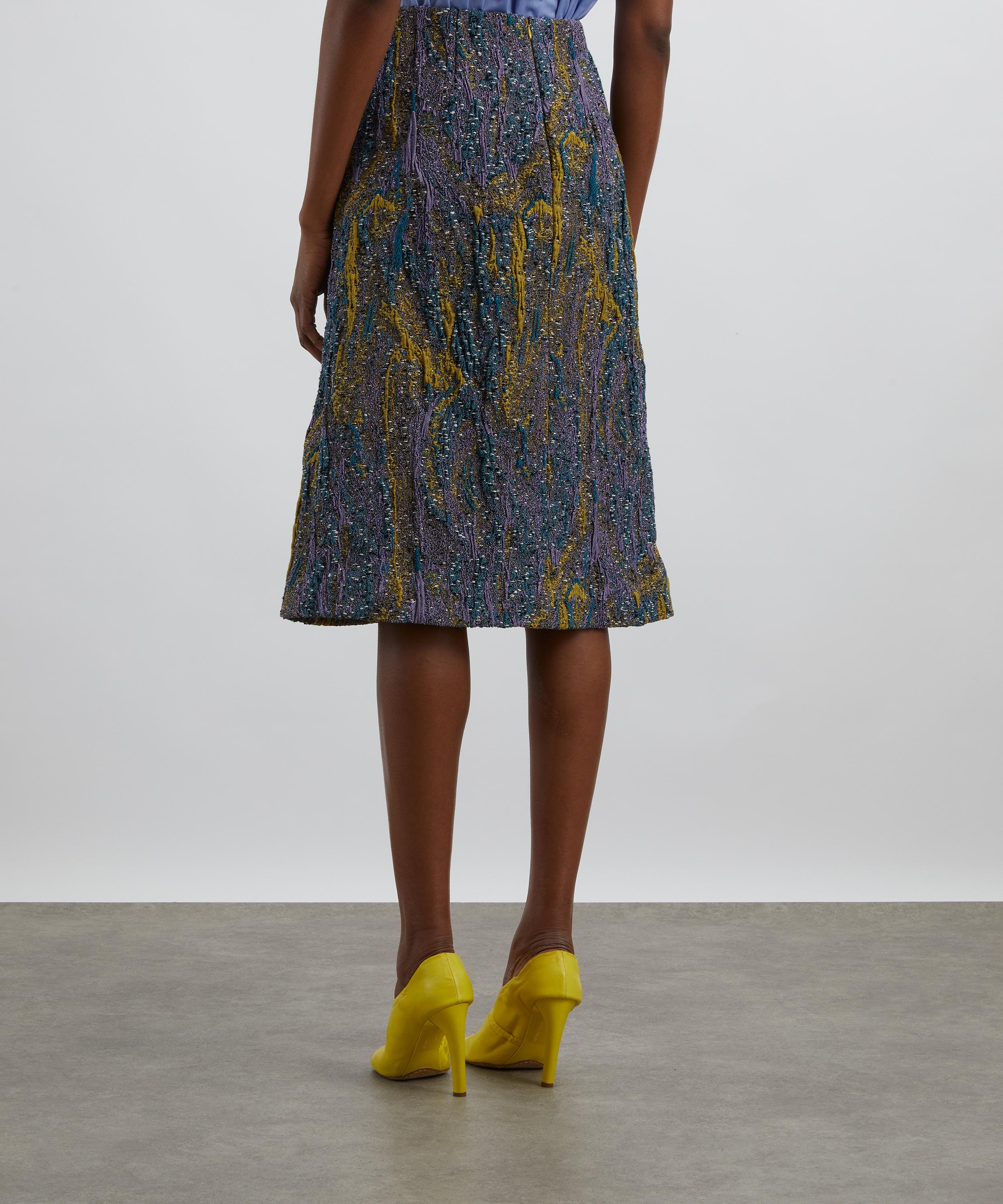 Dries Van Noten - Abstract Jacquard Skirt image number 3