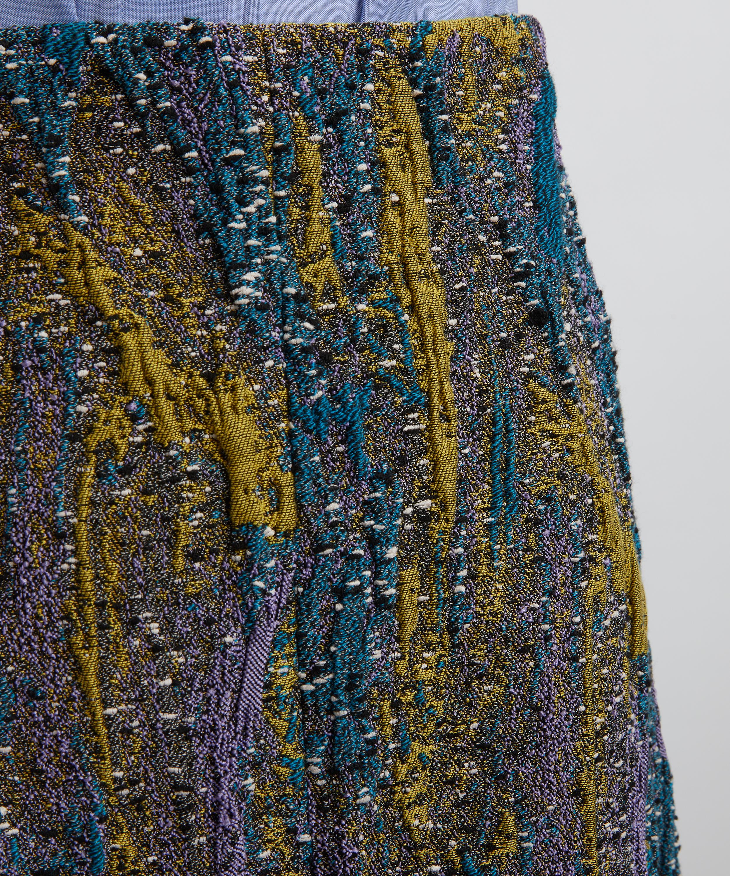 Dries Van Noten - Abstract Jacquard Skirt image number 4