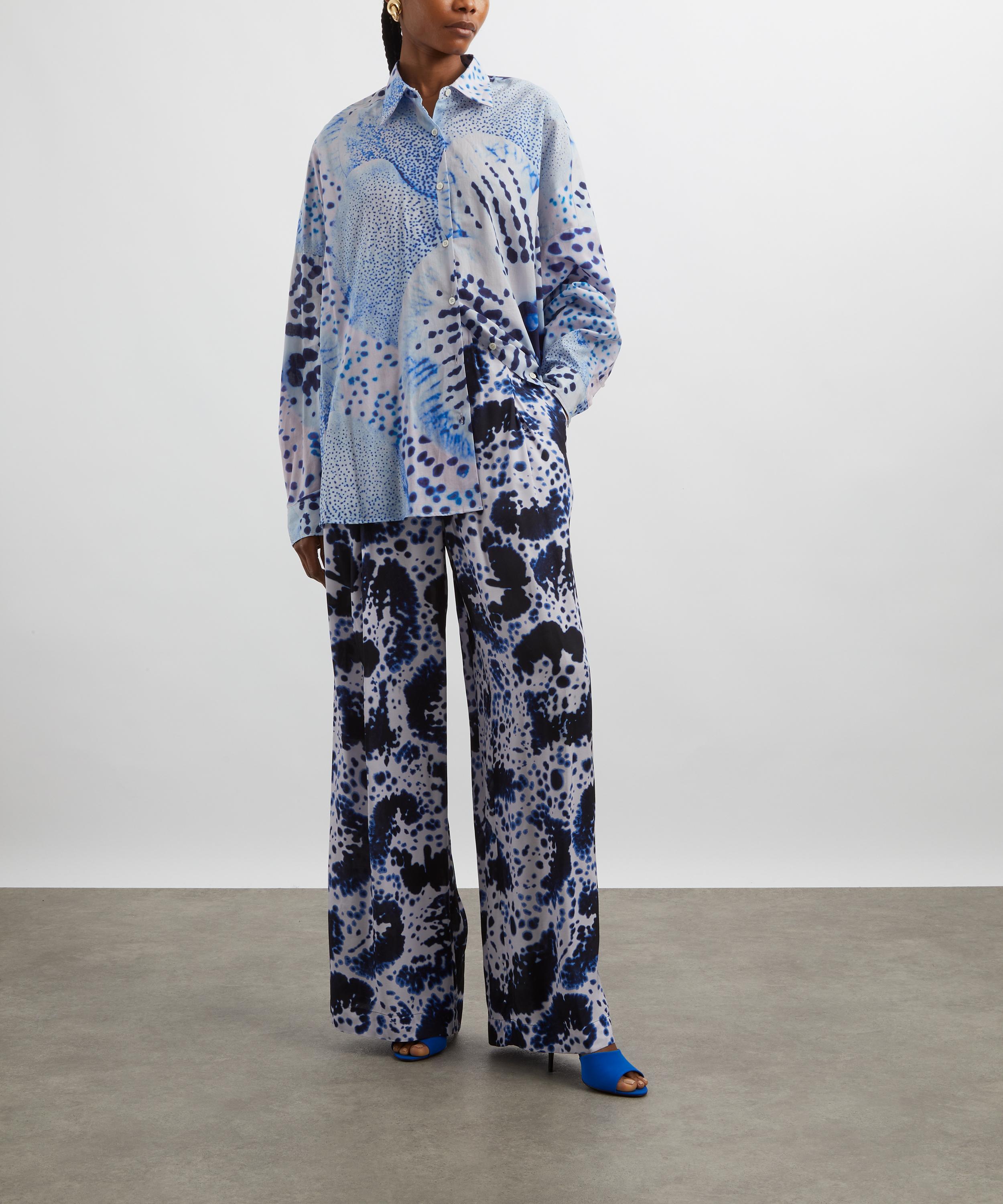 Dries Van Noten - Orchid Petal Cotton Shirt image number 1