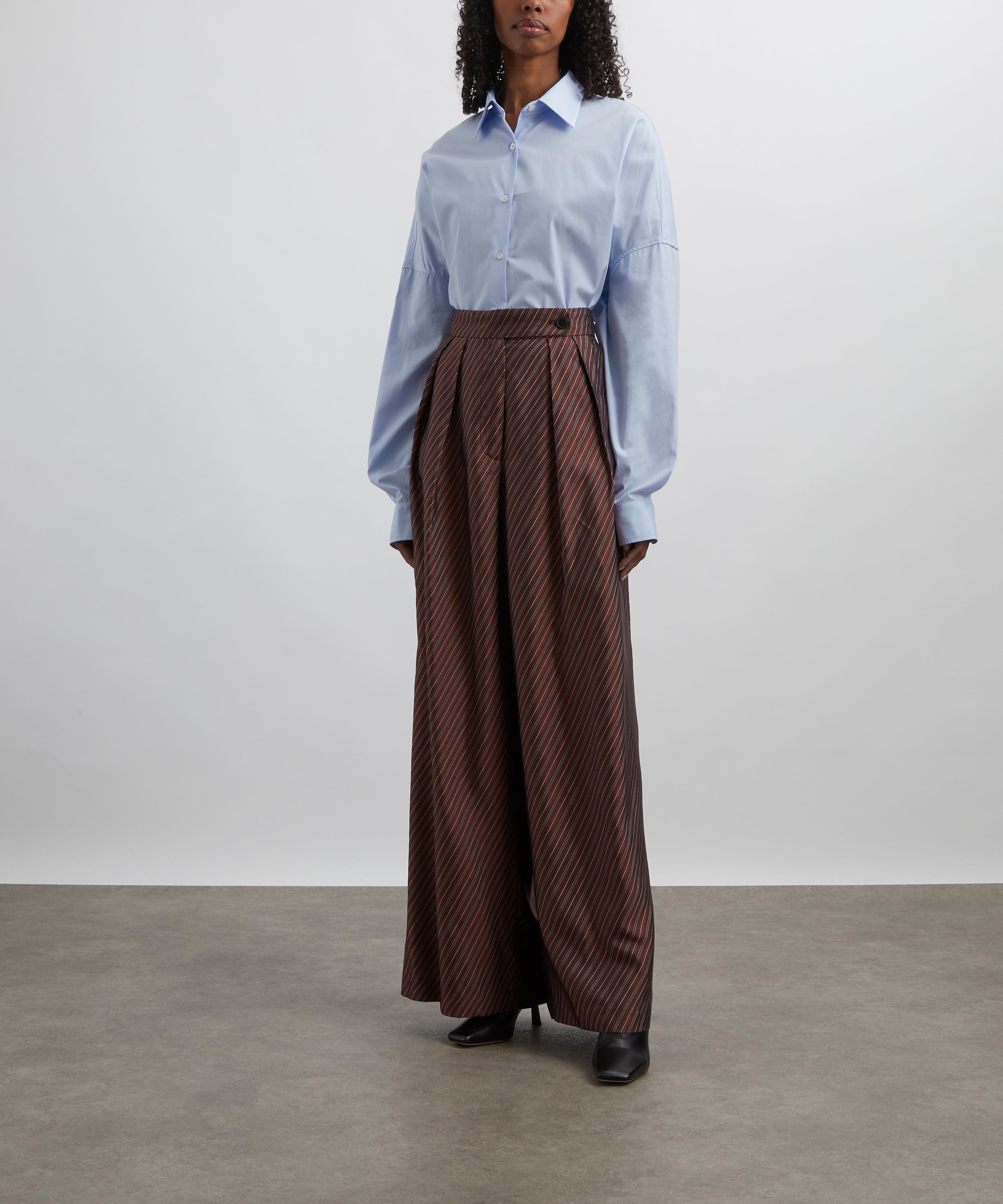 Dries Van Noten - Oversized Cotton Poplin Shirt image number 1