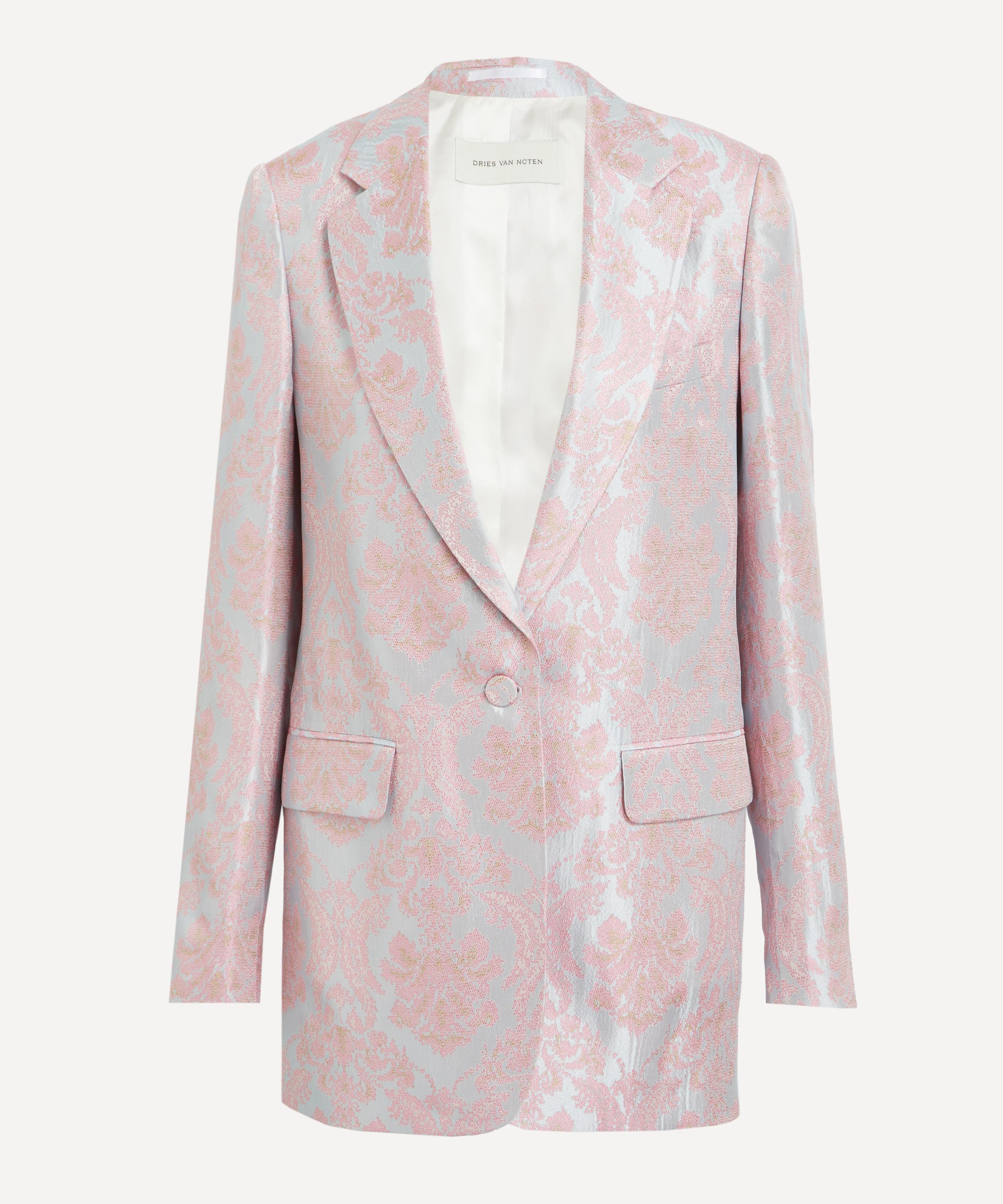 Dries Van Noten - Baroque Wallpaper Jacquard Blazer image number 0