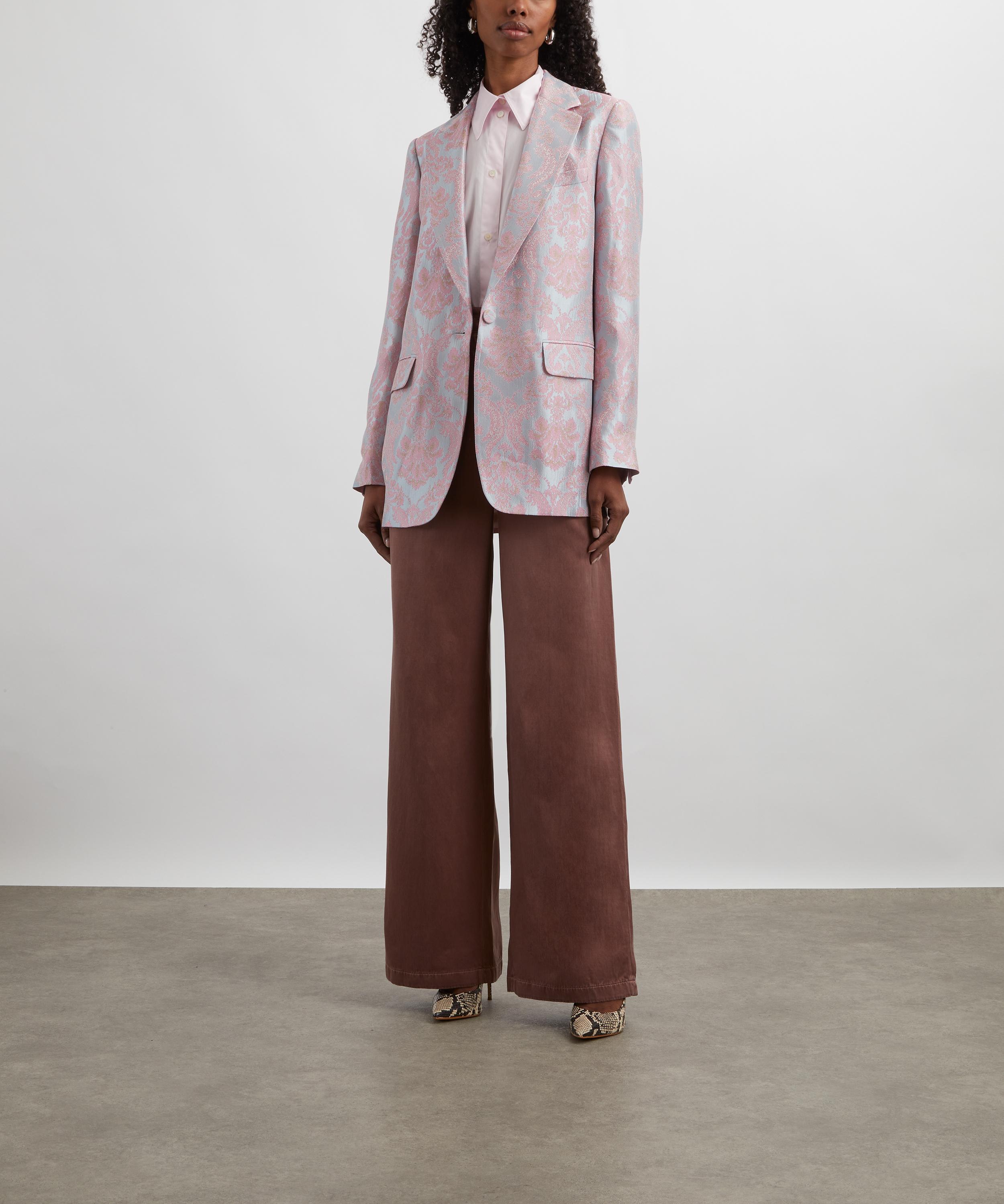 Dries Van Noten - Baroque Wallpaper Jacquard Blazer image number 1