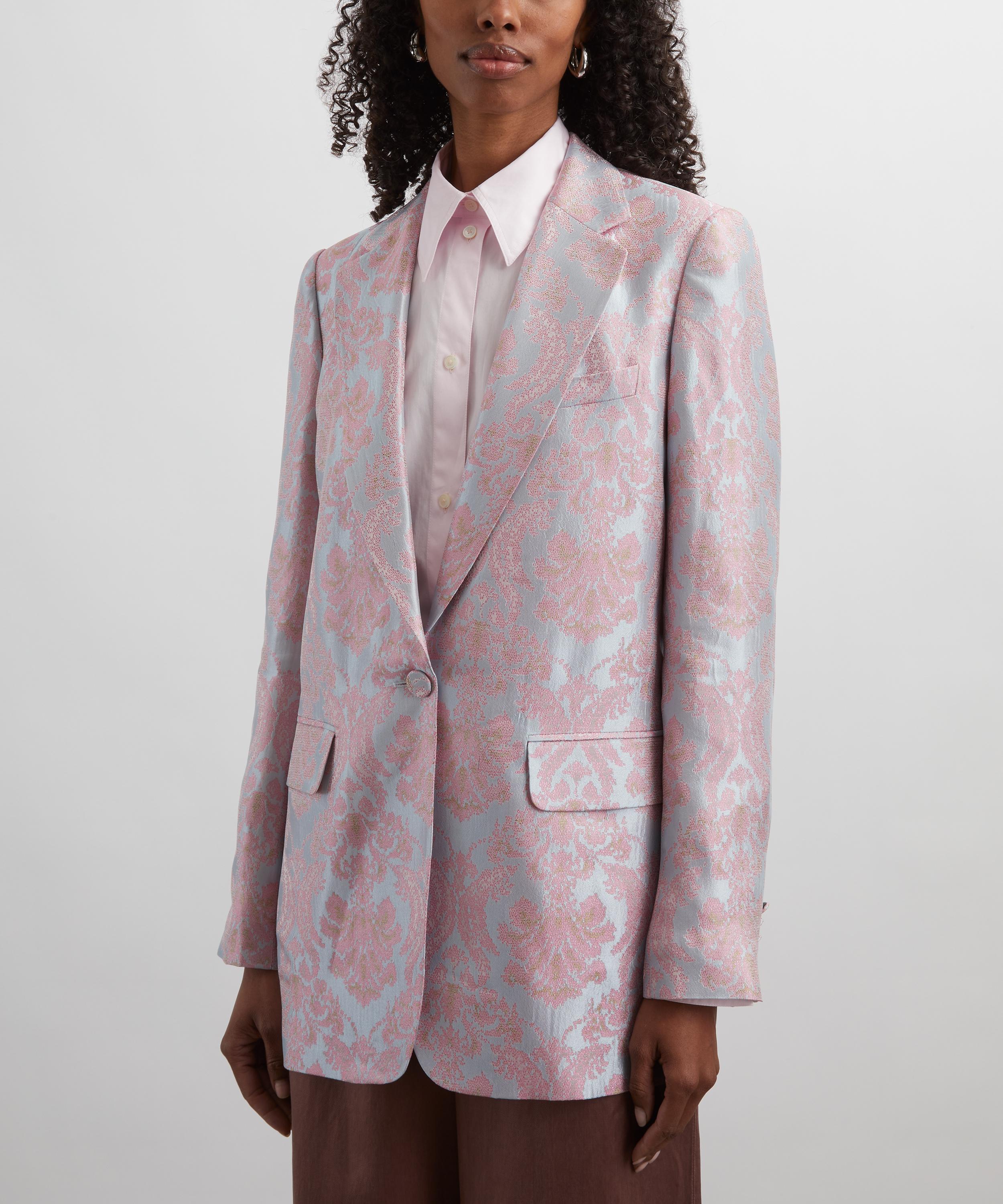 Dries Van Noten - Baroque Wallpaper Jacquard Blazer image number 2