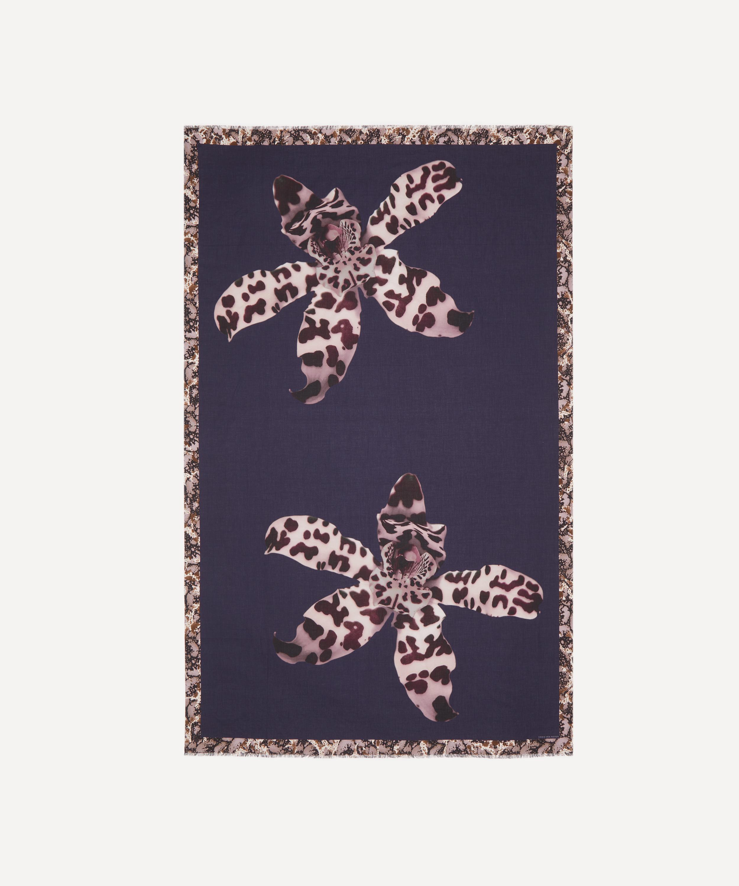 Dries Van Noten - Floral-Print Cotton Pareo image number 0