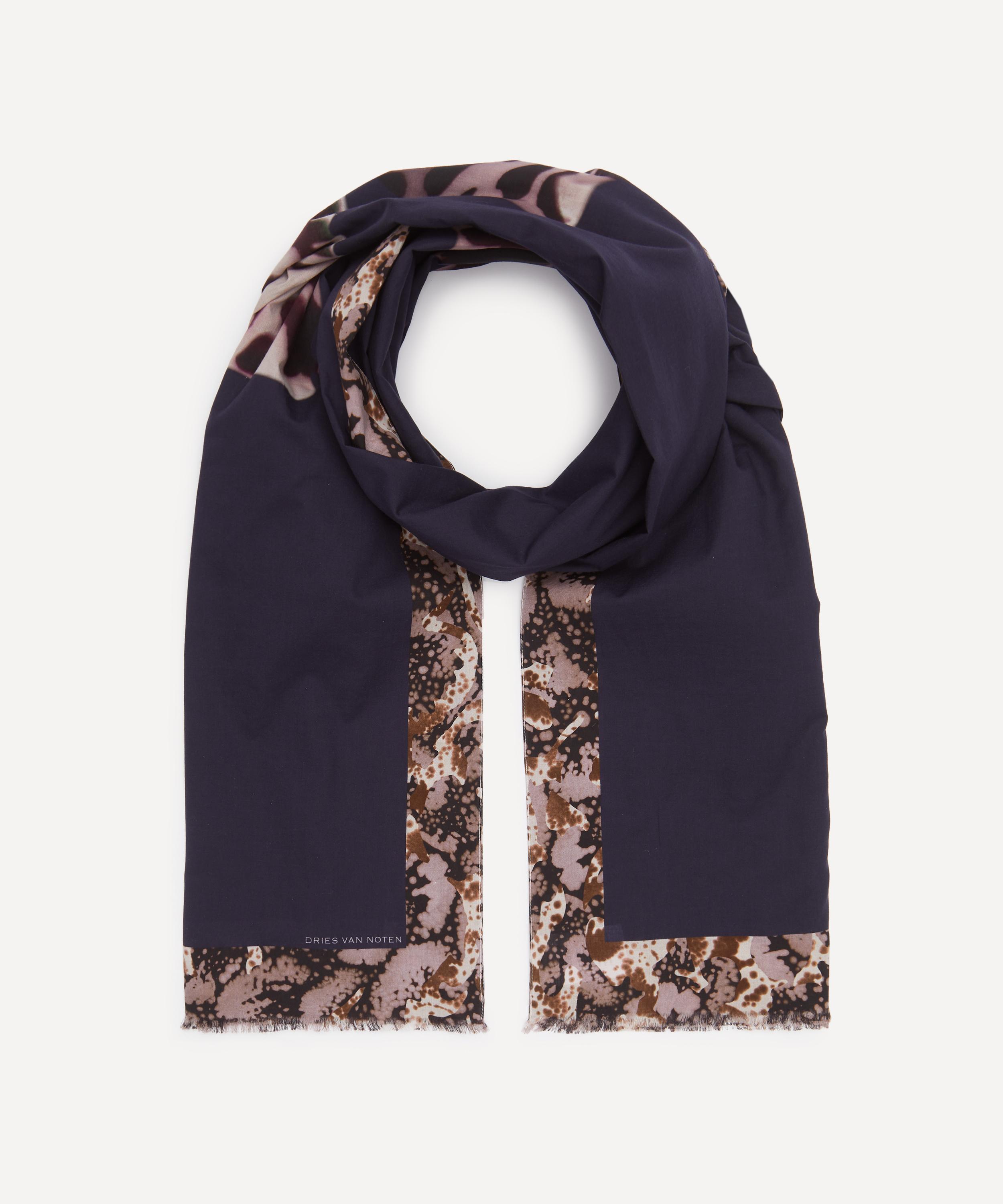 Dries Van Noten - Floral-Print Cotton Pareo image number 1