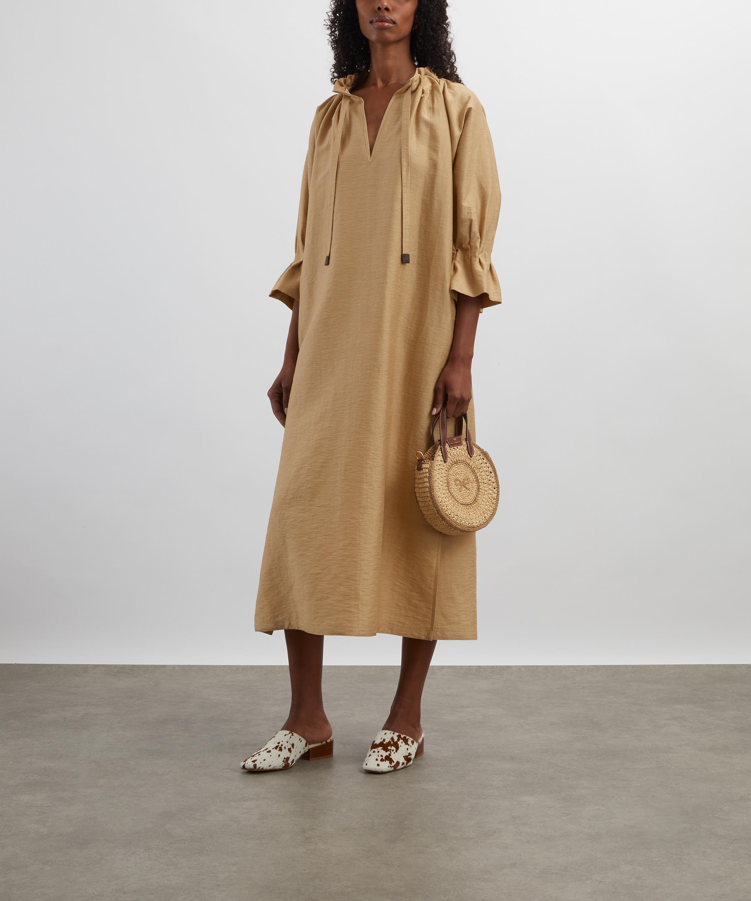 Max Mara - Jene Long Linen-Silk Dress image number 1