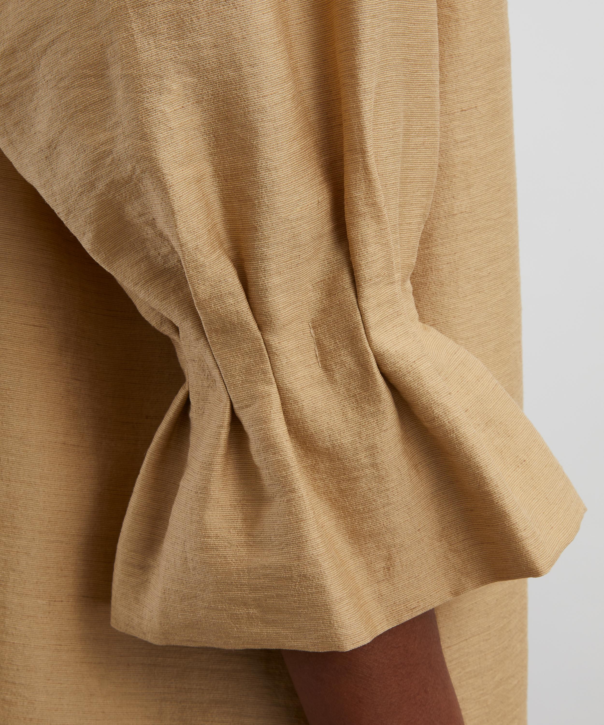 Max Mara - Jene Long Linen-Silk Dress image number 4