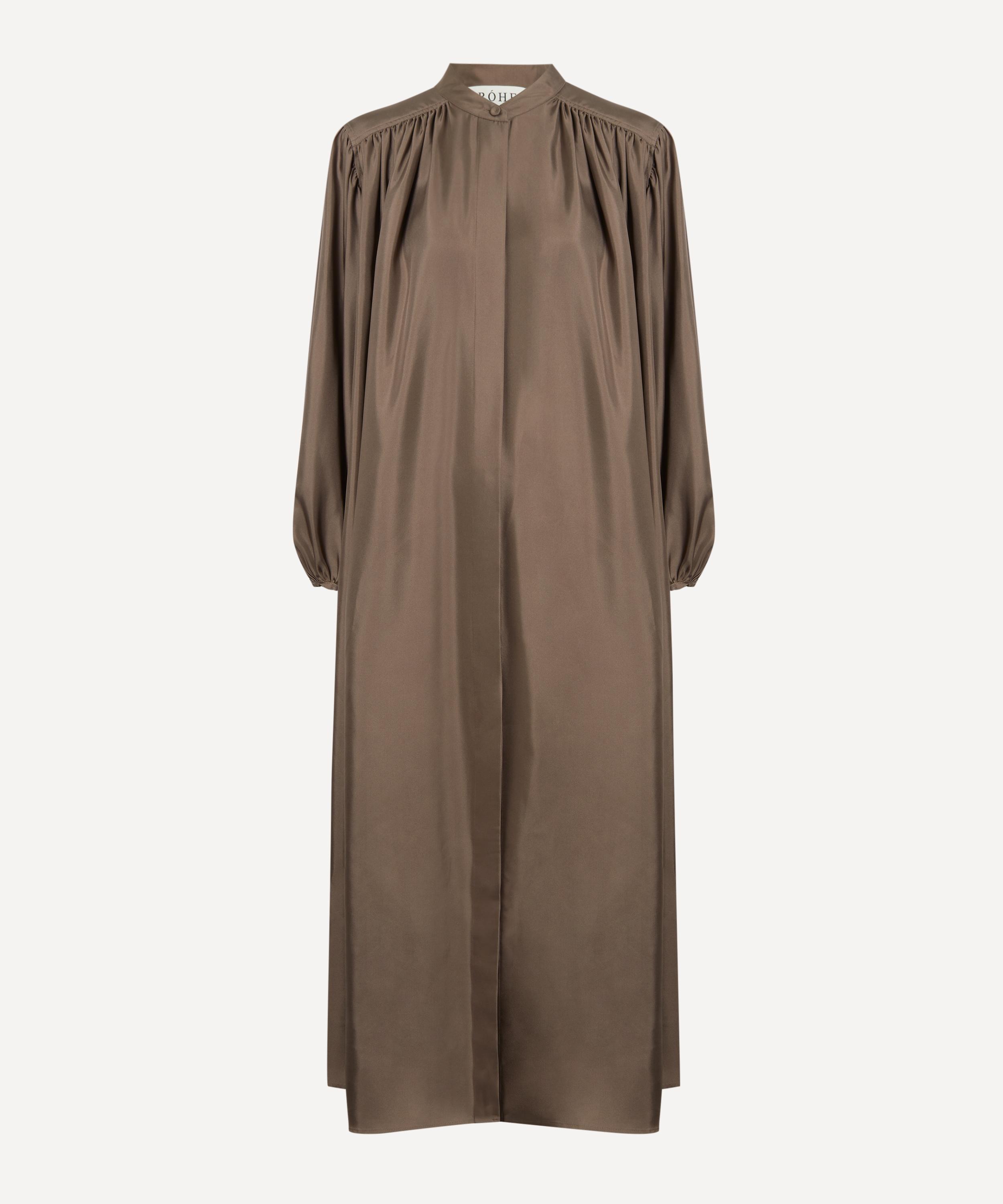 Róhe - Pleated Silk Dress image number 0
