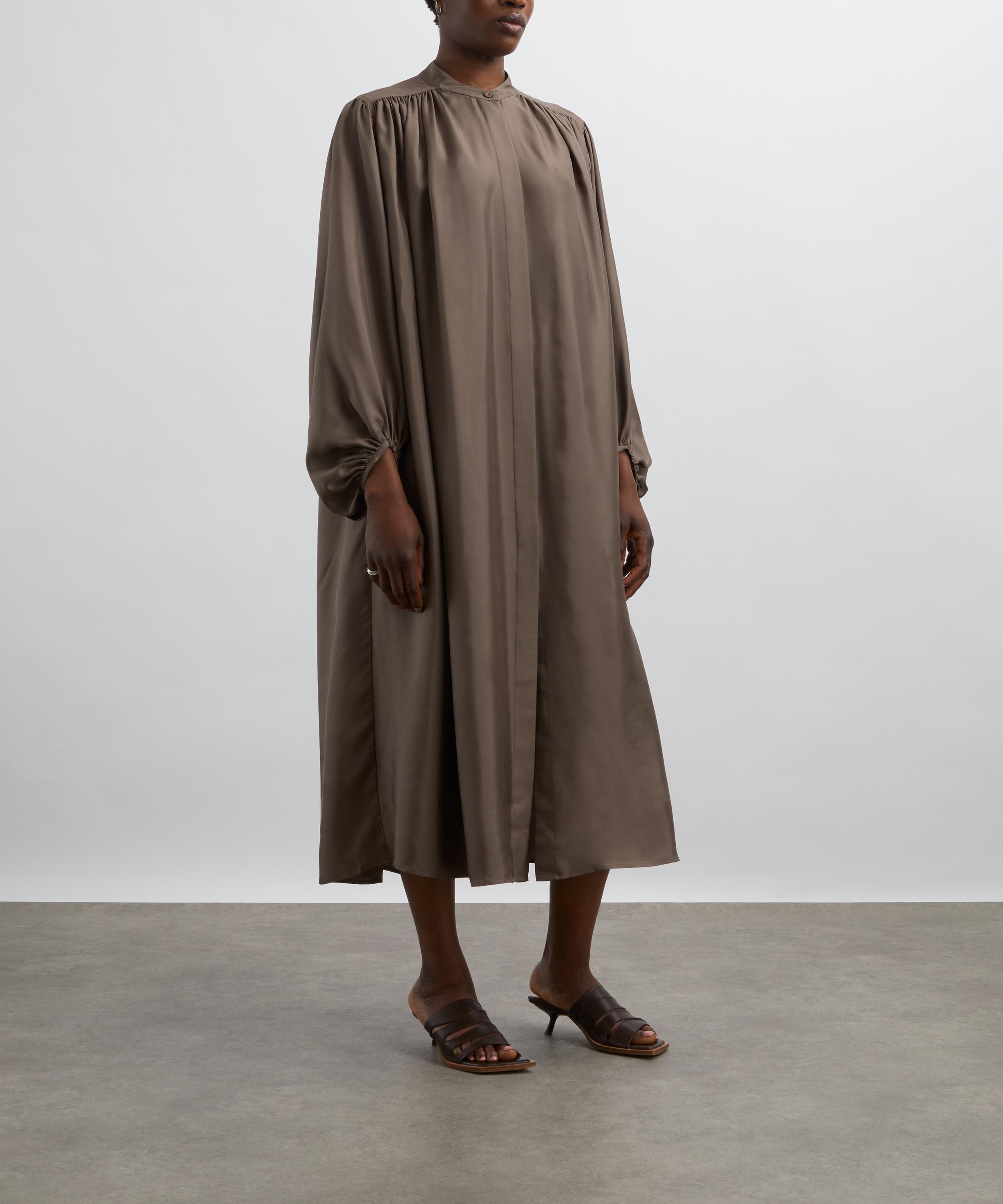 Róhe - Pleated Silk Dress image number 2