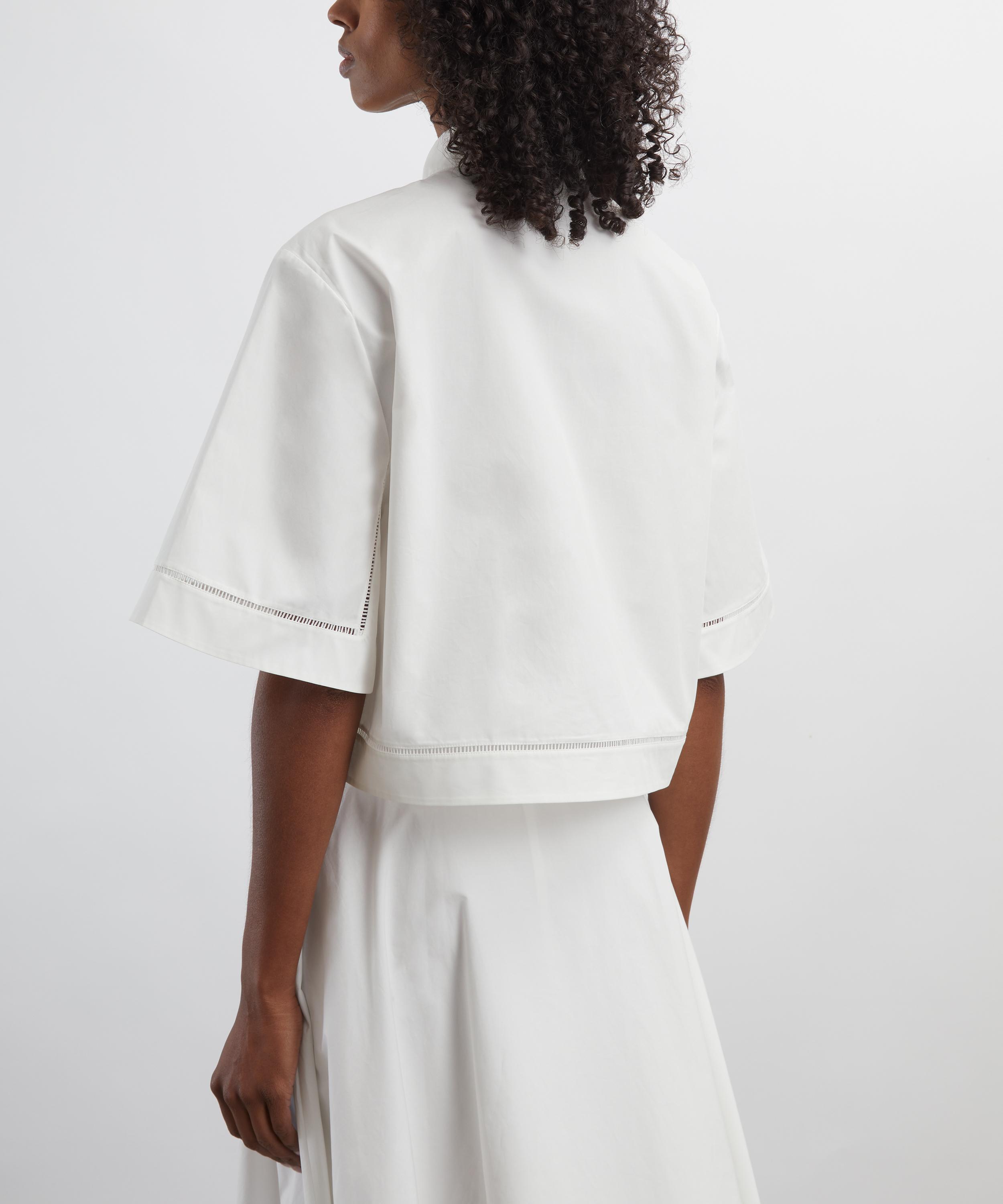 Róhe - Ladder Embroidered Poplin Shirt image number 3
