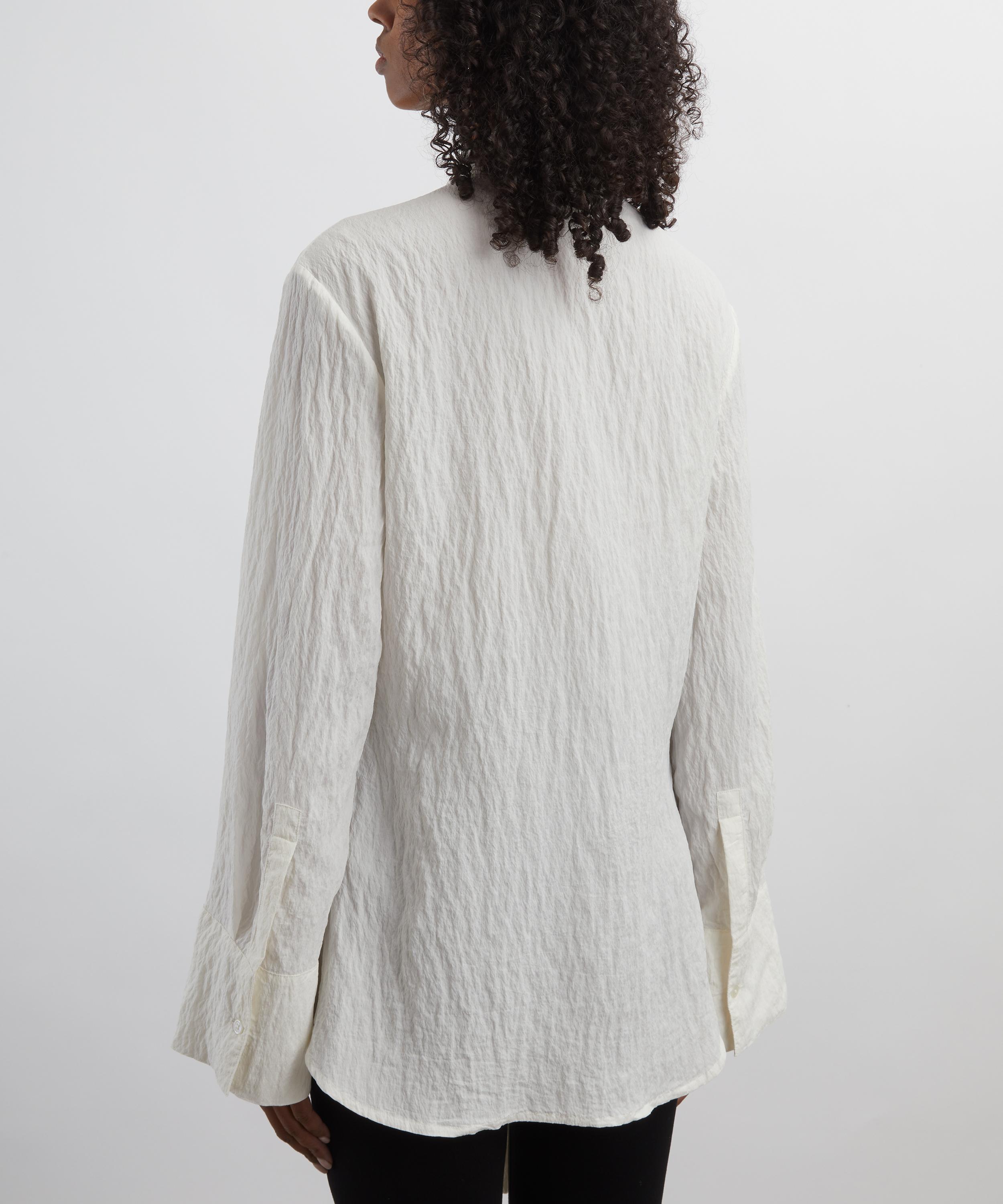 Róhe - Hammered Silk Knot Shirt image number 3