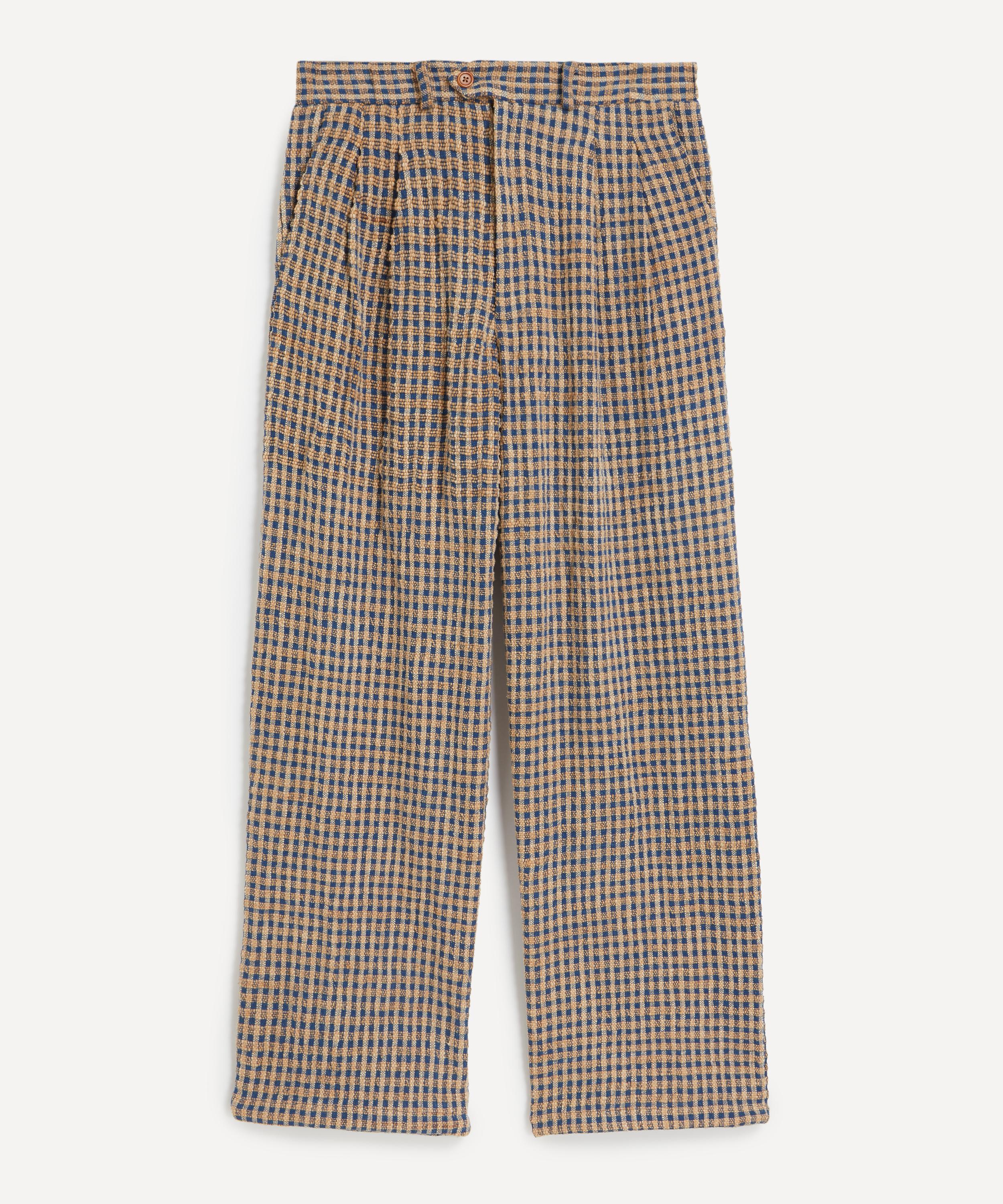 STORY mfg. - Fenn Wobbly Waffle Relaxed Trousers image number 0