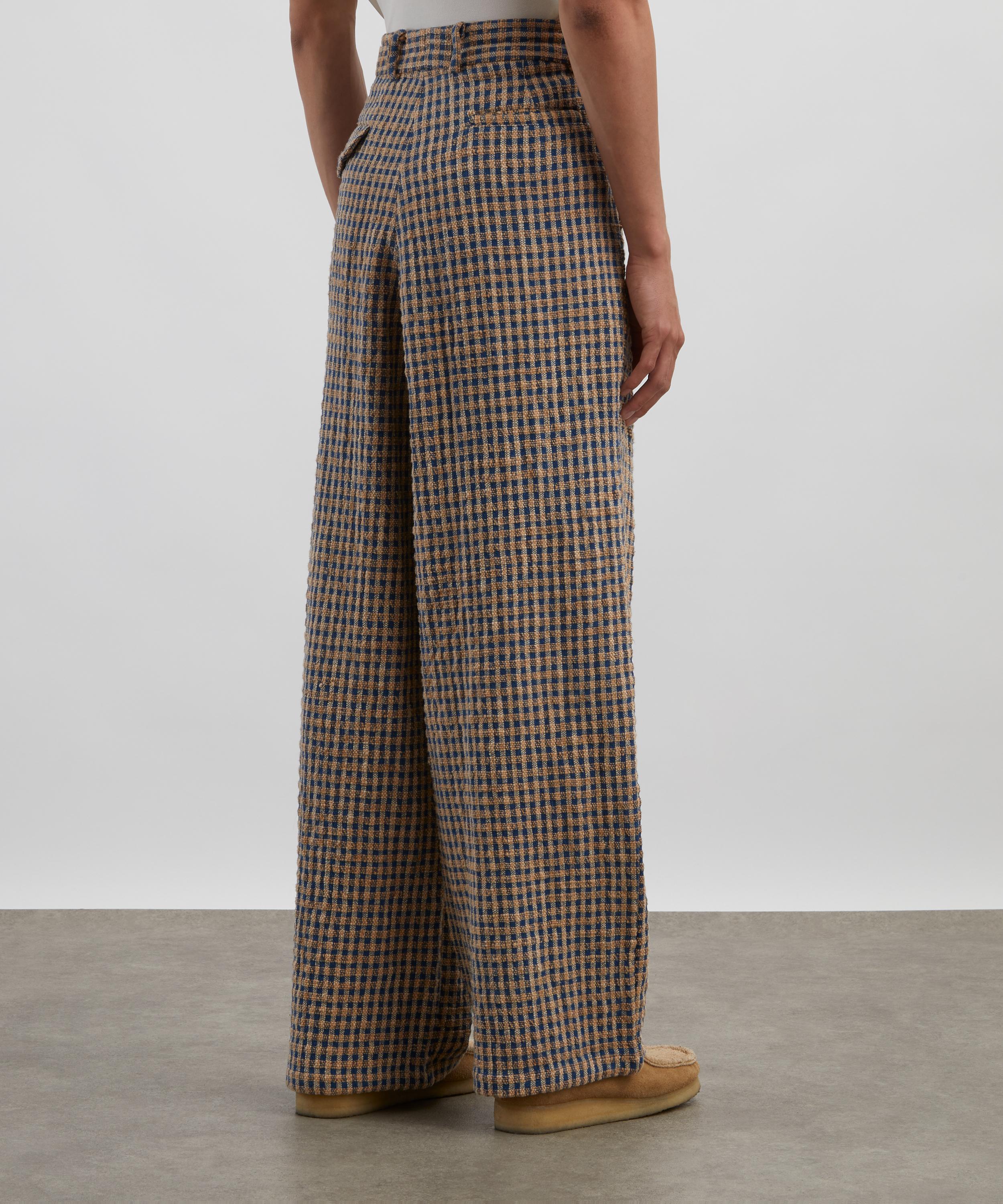 STORY mfg. - Fenn Wobbly Waffle Relaxed Trousers image number 3