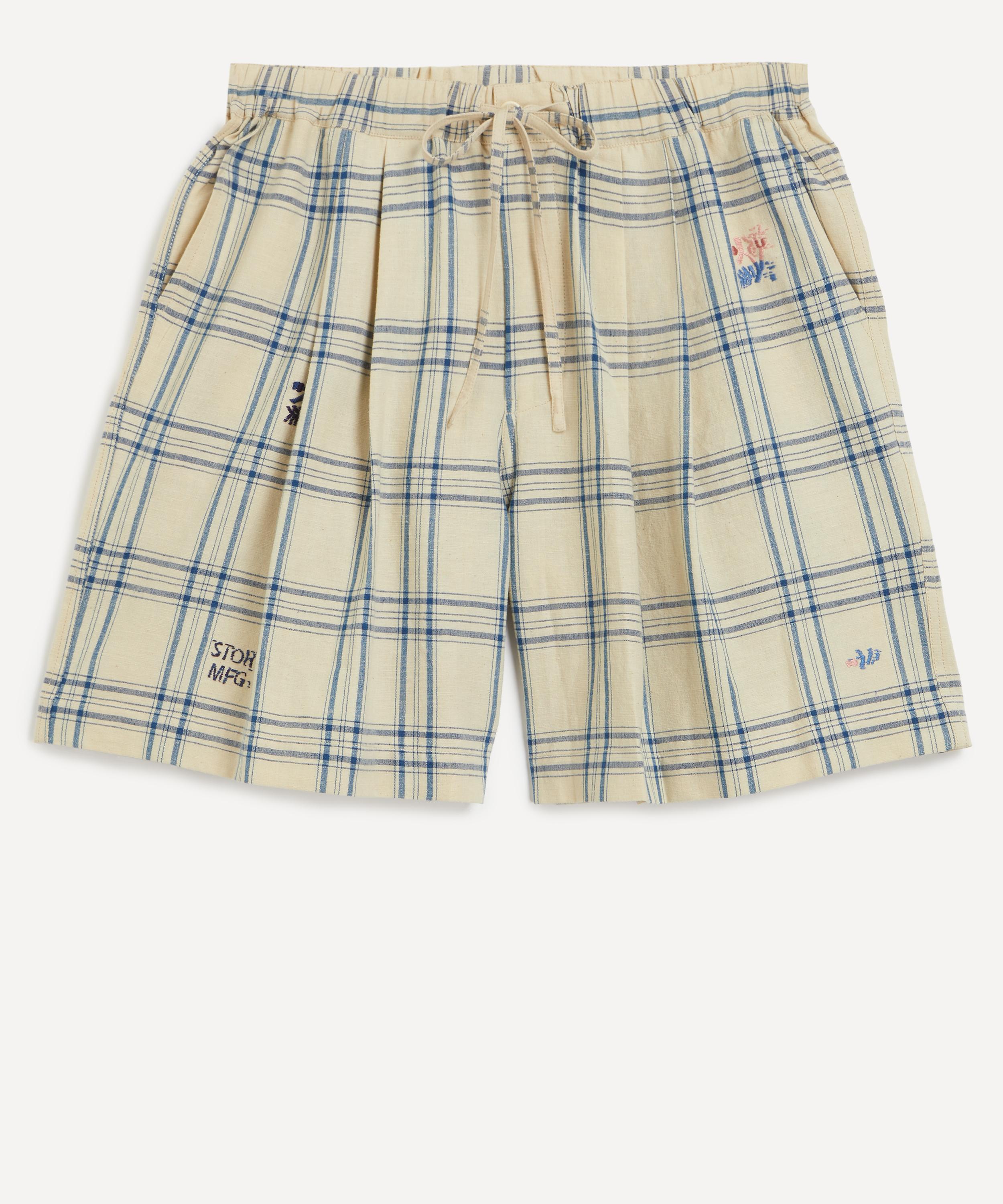 STORY mfg. - French Gingham Bridge Shorts  image number 0