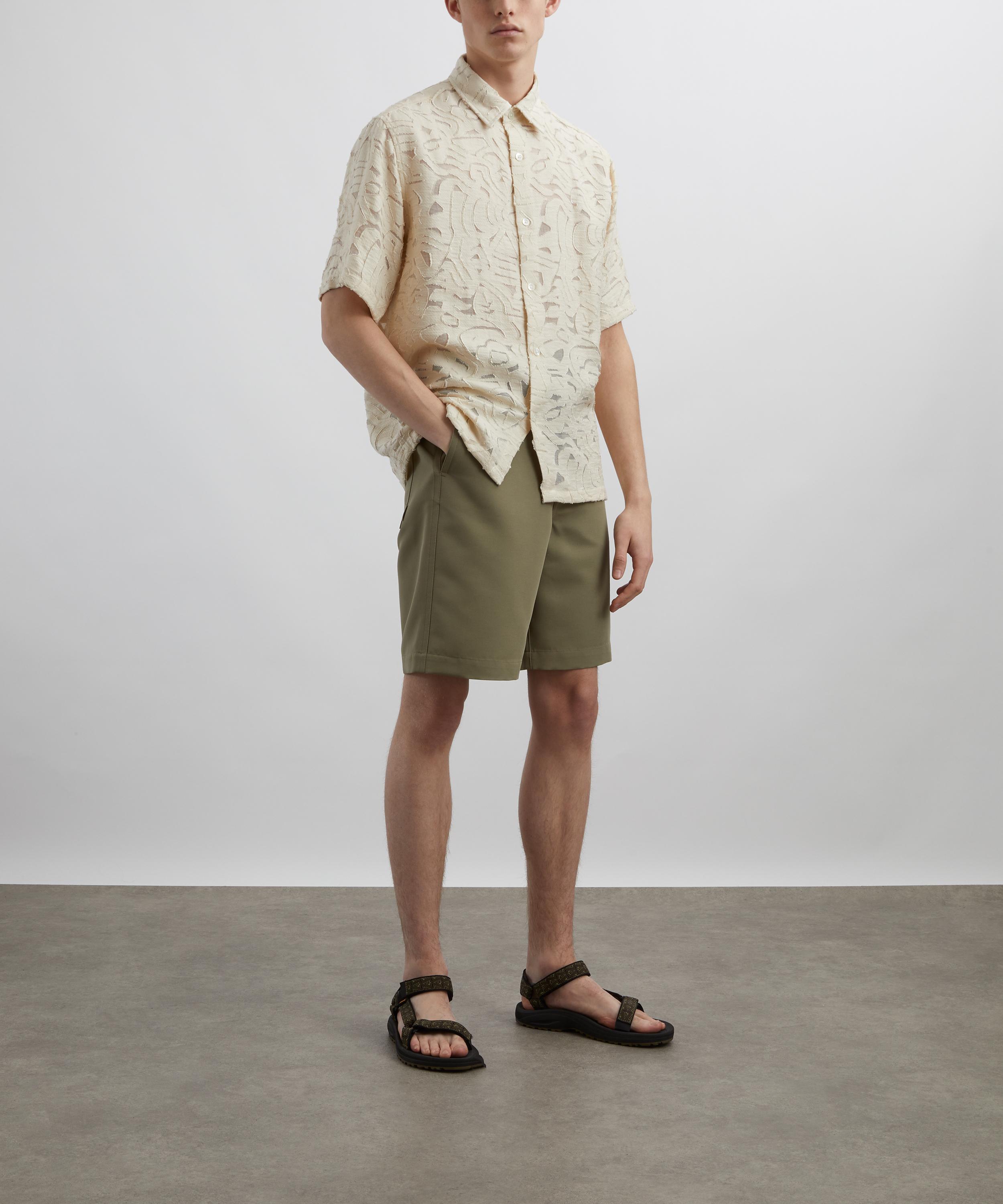 NN07 - Freddy Drapey Jacquard Shirt image number 1