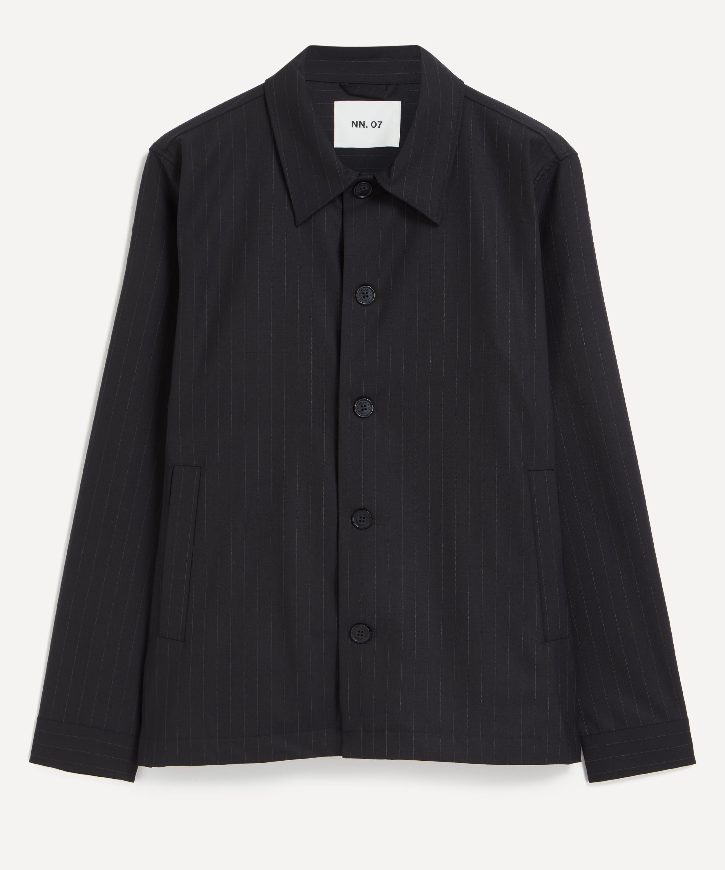 NN07 - Zander Seersucker Hybrid Overshirt Jacket image number 0