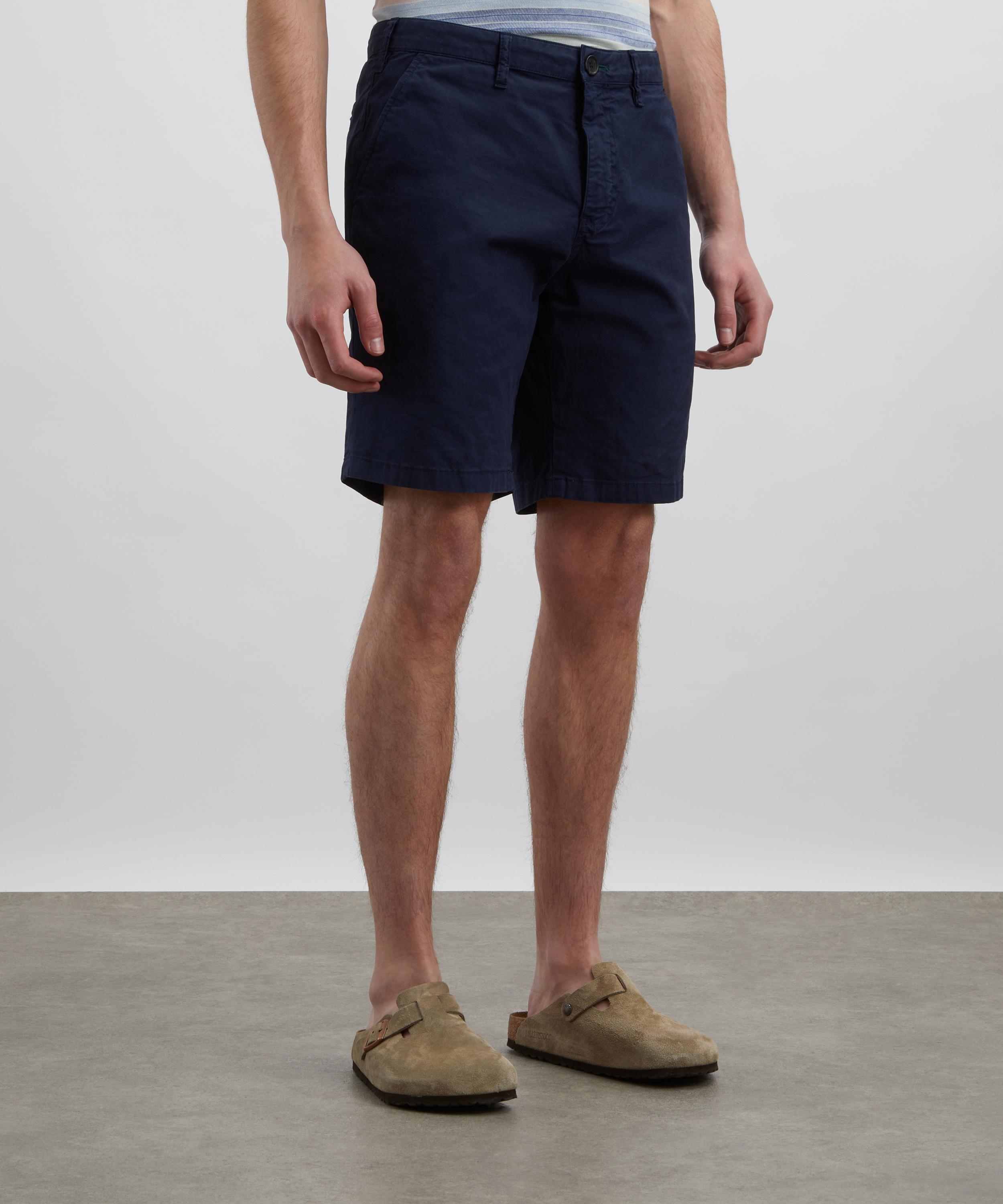 PS Paul Smith - Broad Stripe Zebra Cotton Twill Shorts image number 2
