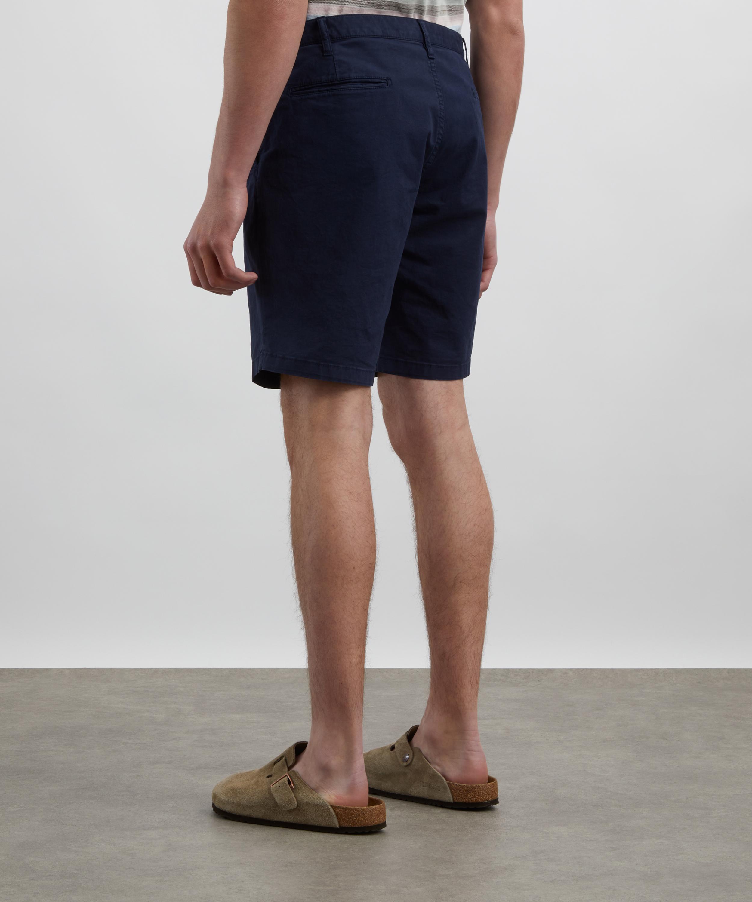 PS Paul Smith - Broad Stripe Zebra Cotton Twill Shorts image number 3