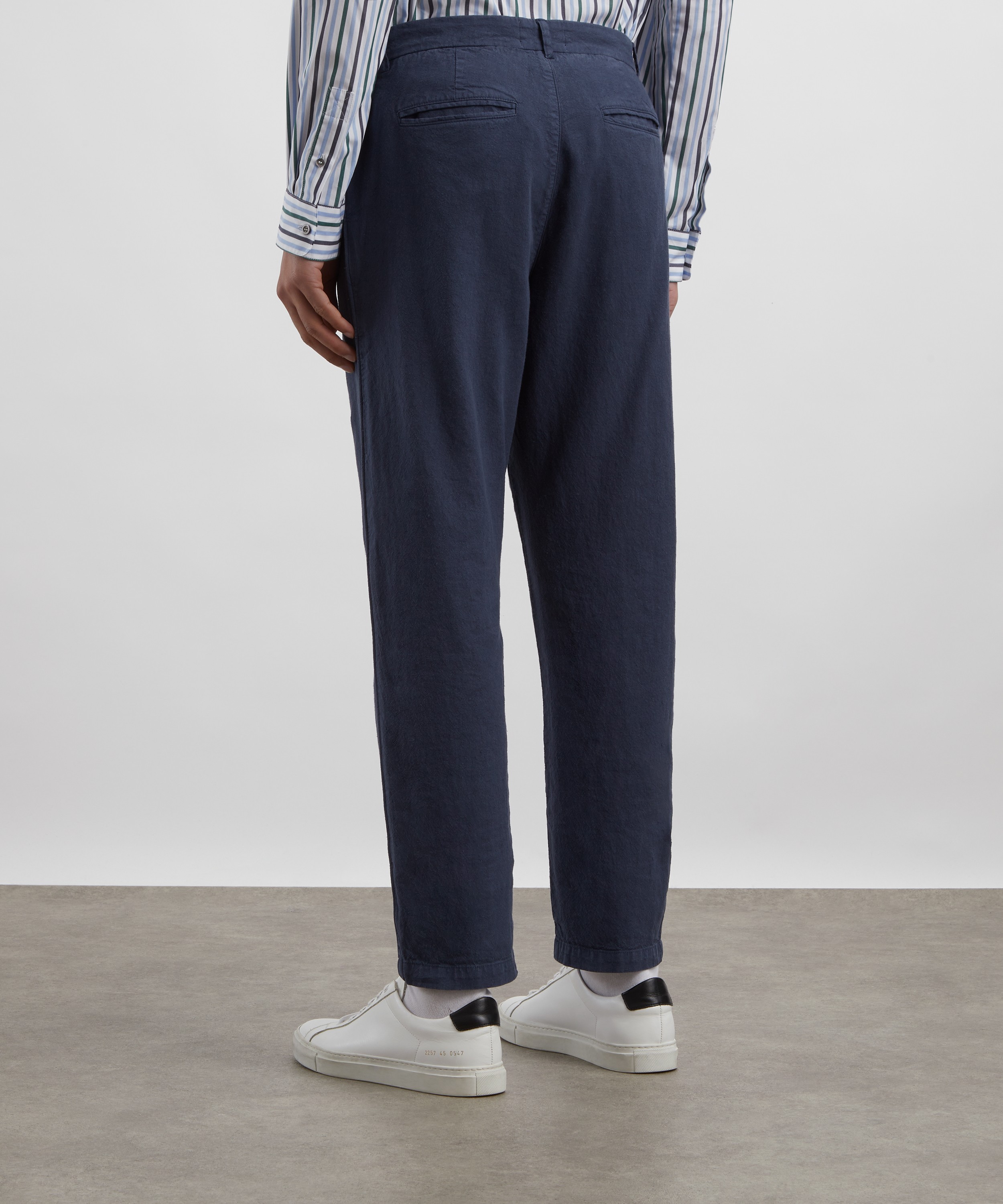 Folk - Cotton Linen Fixed Trousers image number 3