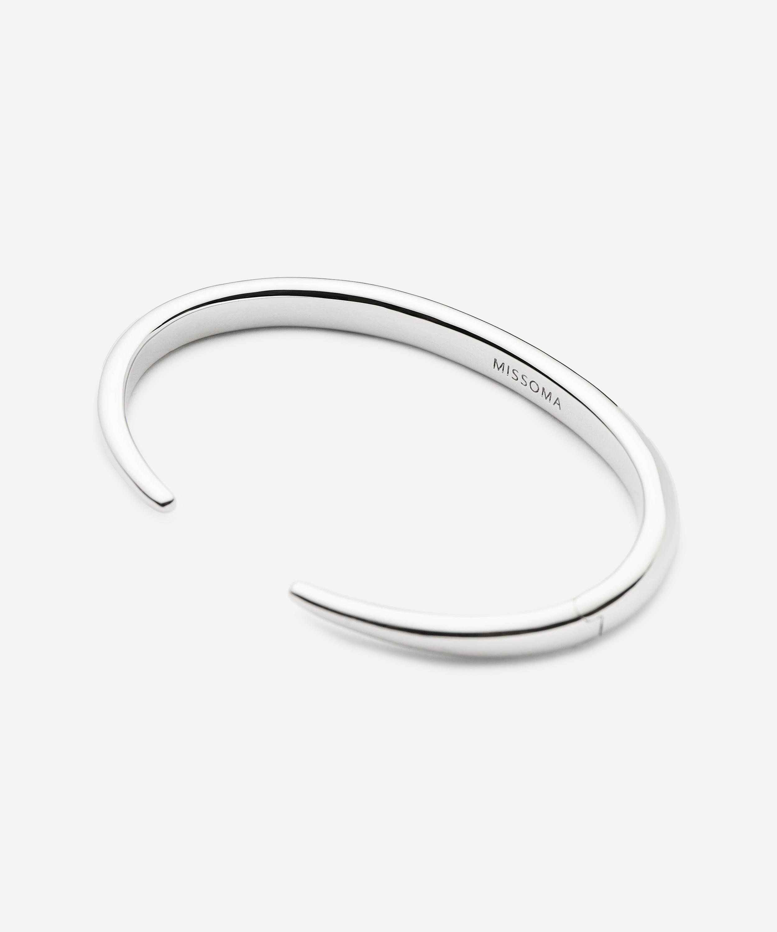 Missoma - Silver-Plated Claw Cuff Bracelet image number 3