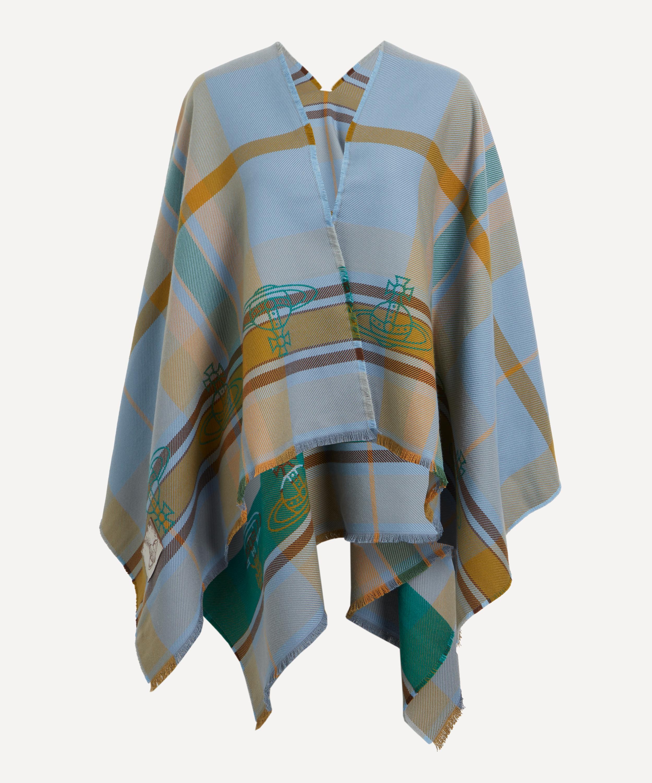 Vivienne Westwood - Reversible Tartan Poncho image number 0