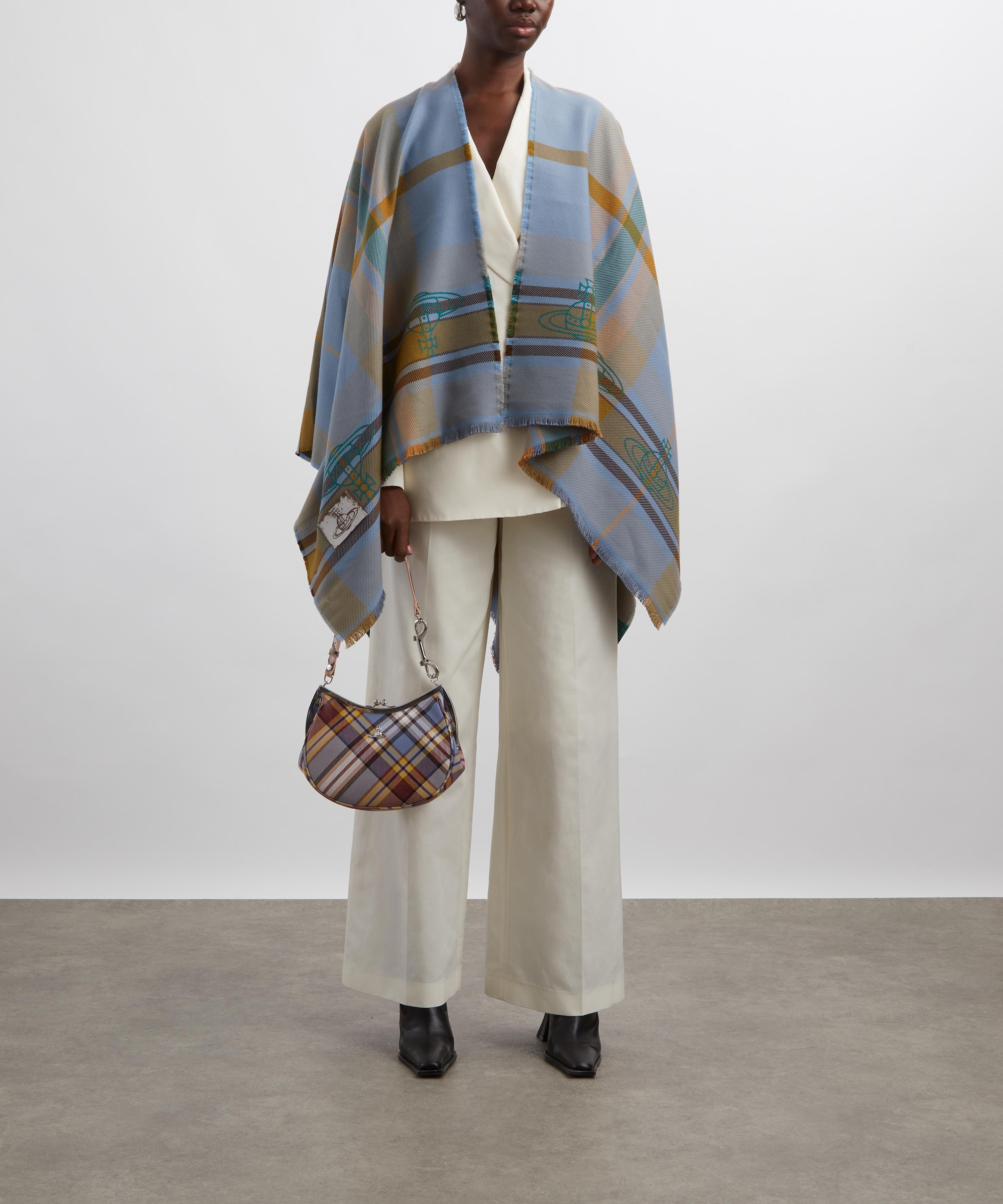 Vivienne Westwood - Reversible Tartan Poncho image number 1