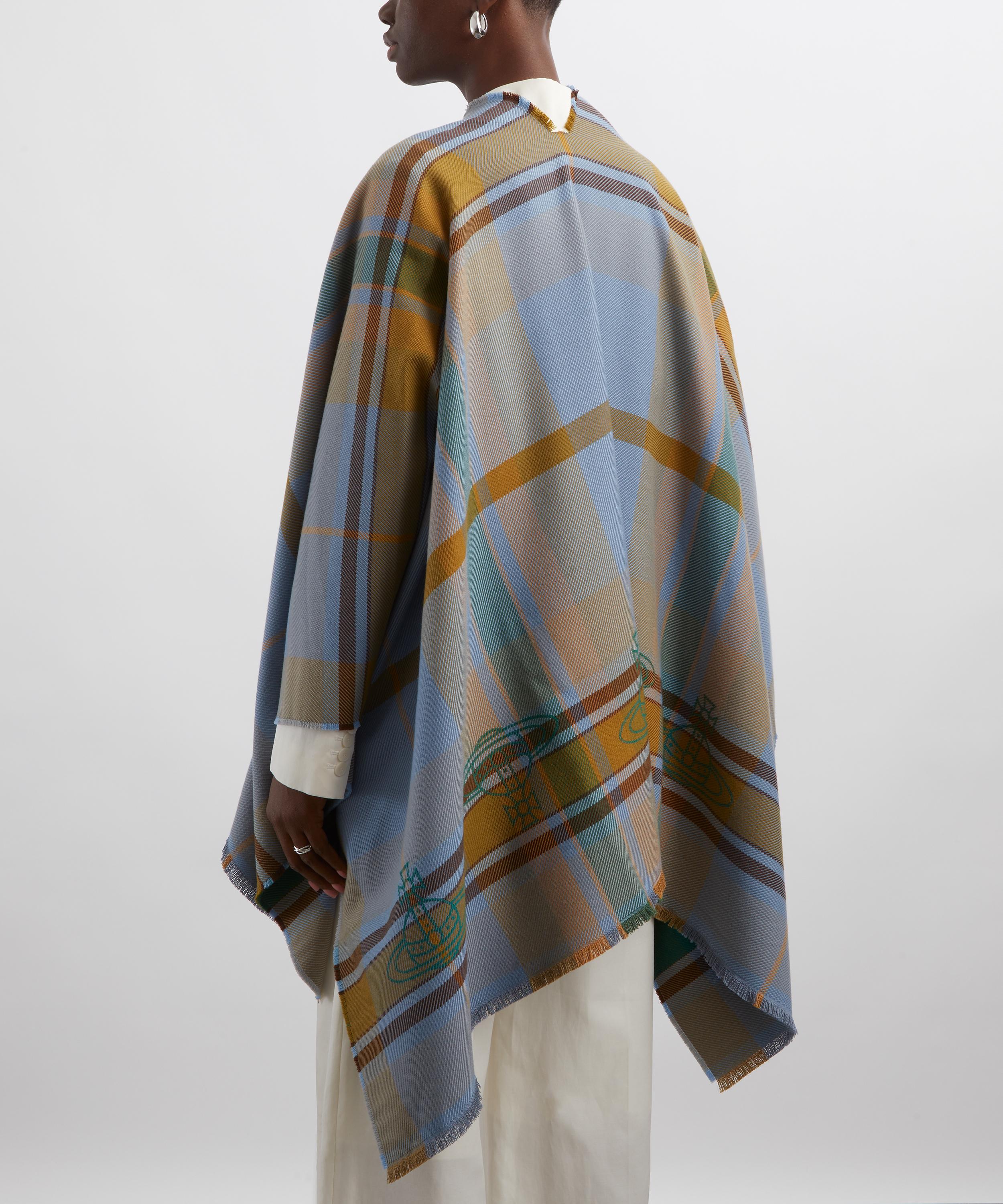 Vivienne Westwood - Reversible Tartan Poncho image number 3