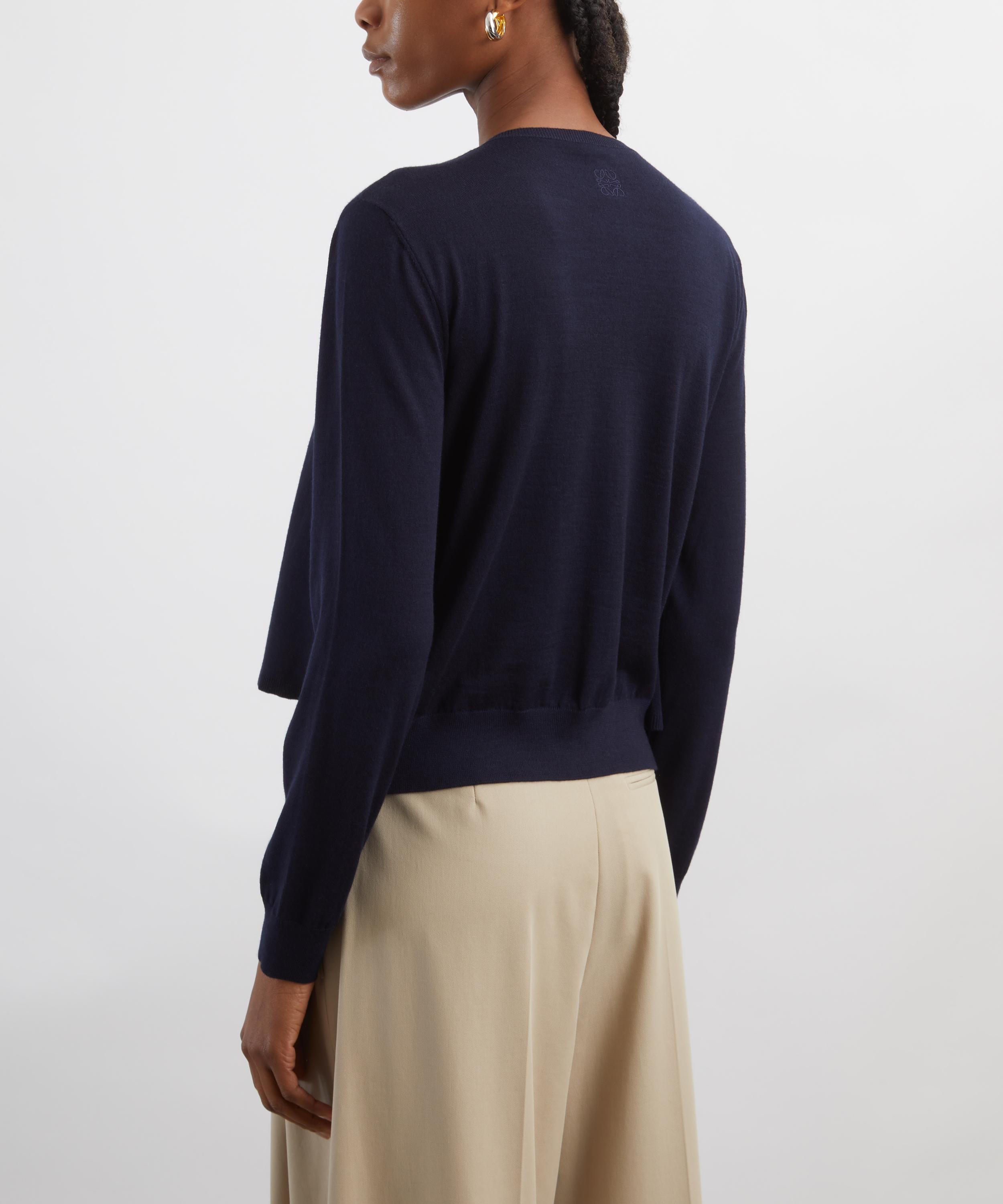 Loewe - Layered Wool Cardigan image number 3