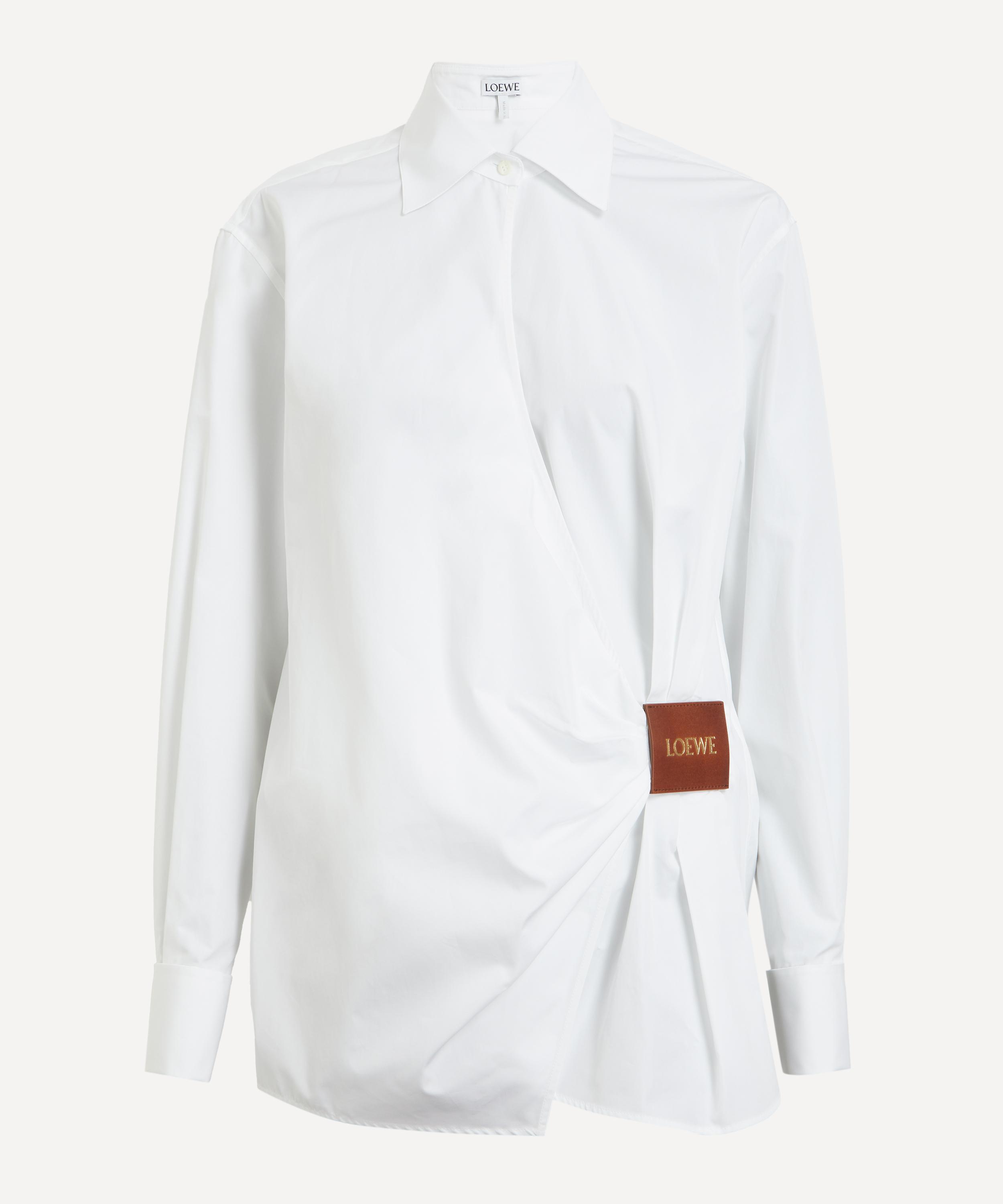 Loewe - Draped Cotton Shirt image number 0