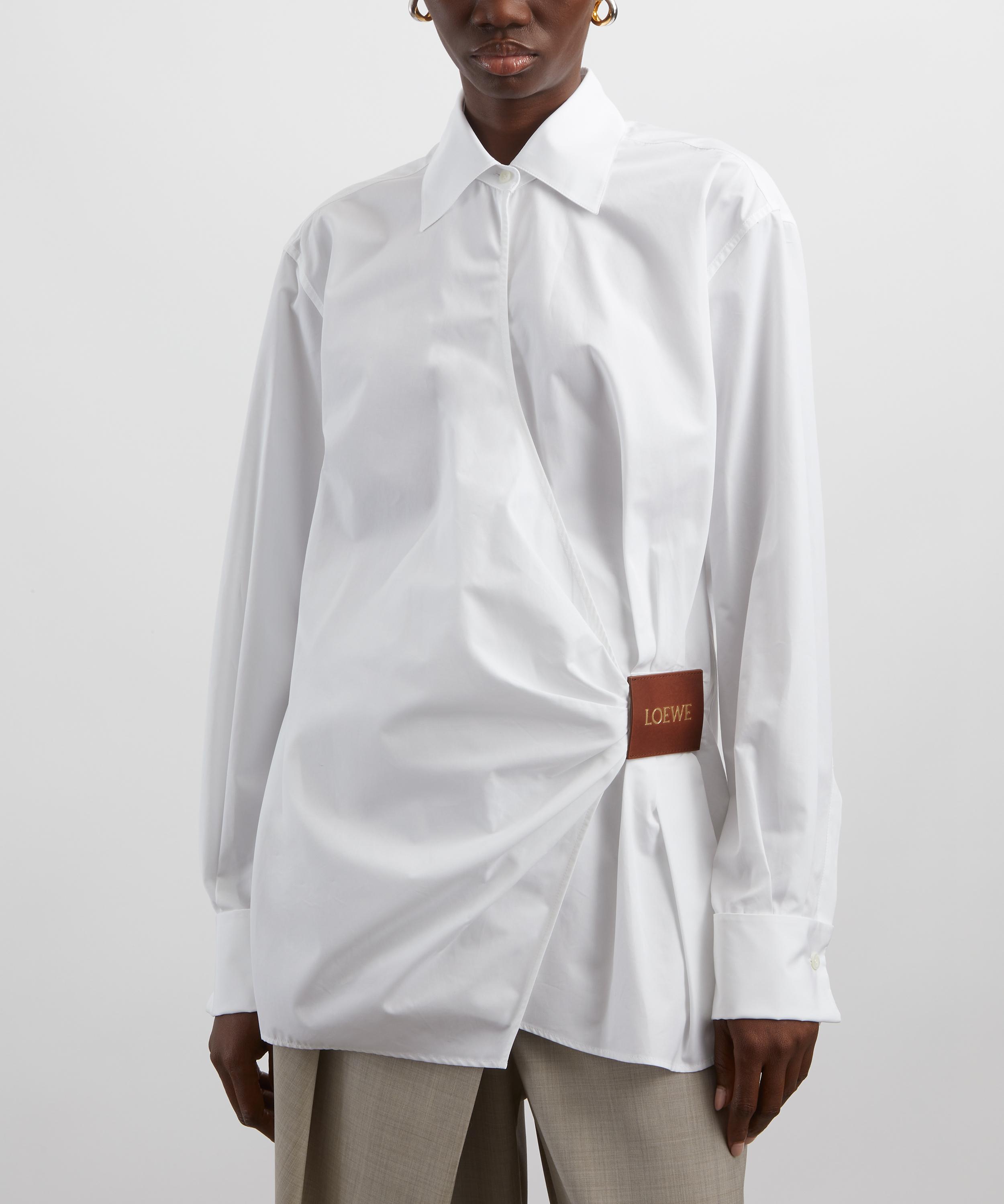 Loewe - Draped Cotton Shirt image number 2
