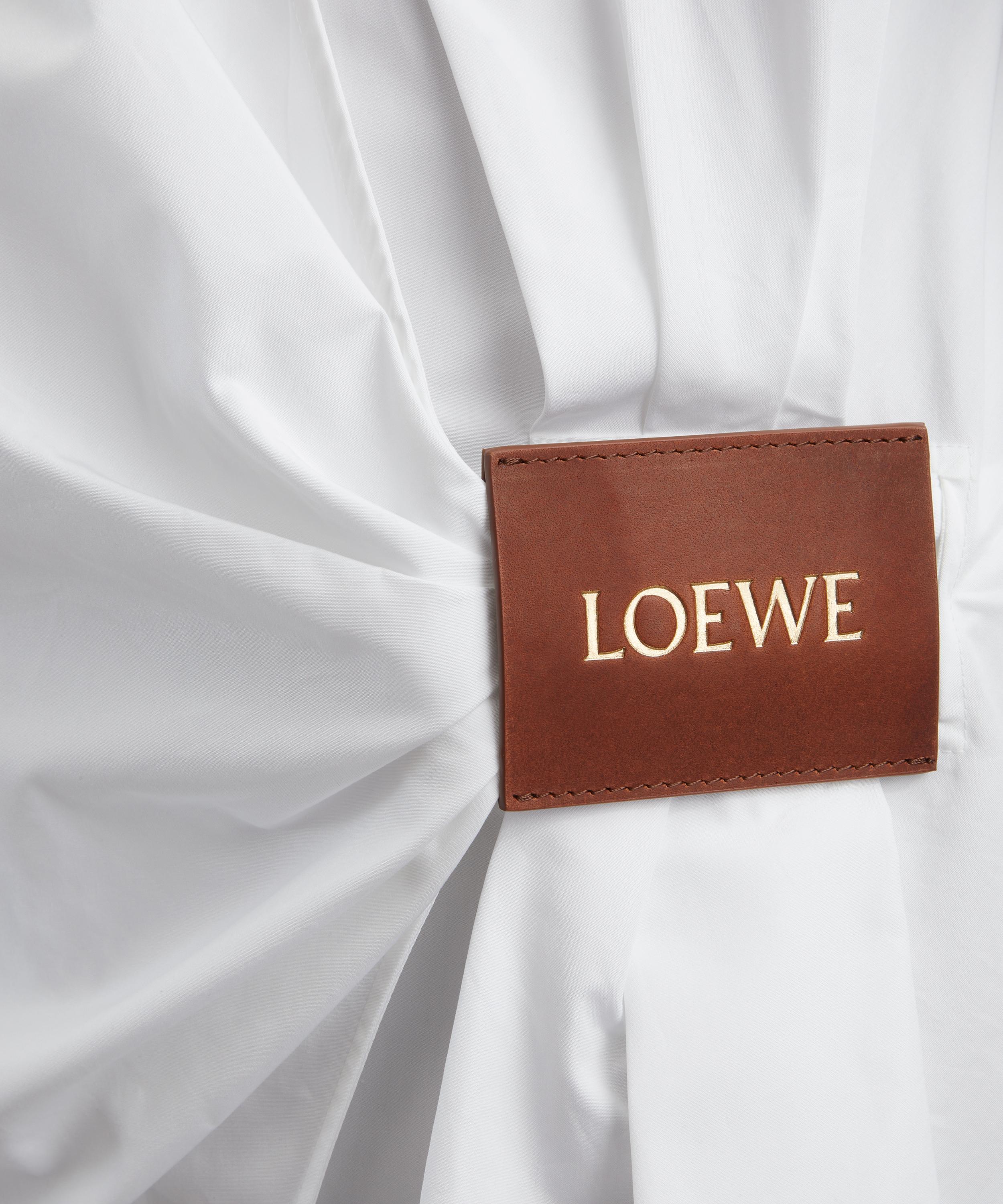 Loewe - Draped Cotton Shirt image number 4