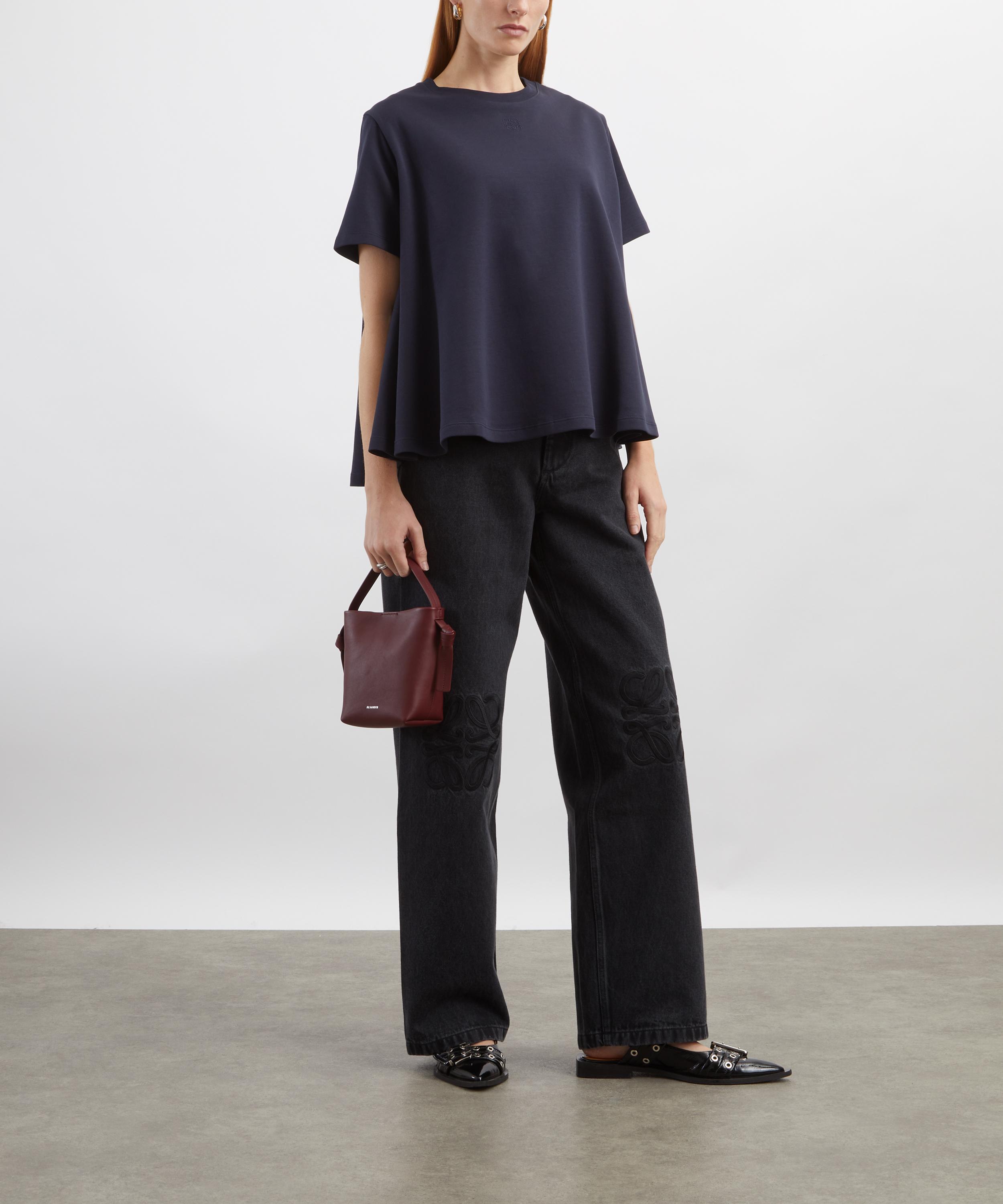 Loewe - Dark Navy Blue Trapeze T-Shirt image number 1