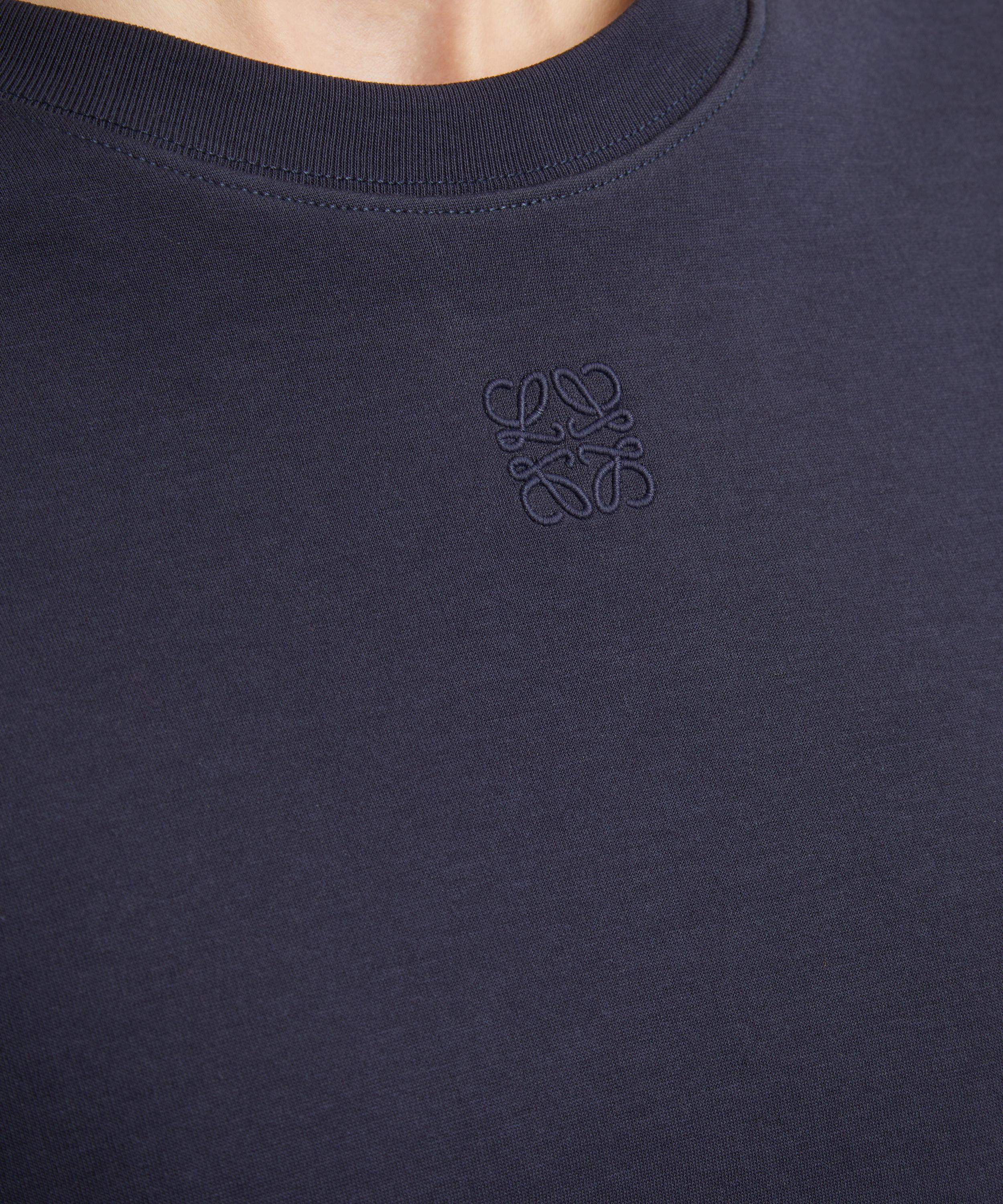 Loewe - Dark Navy Blue Trapeze T-Shirt image number 4