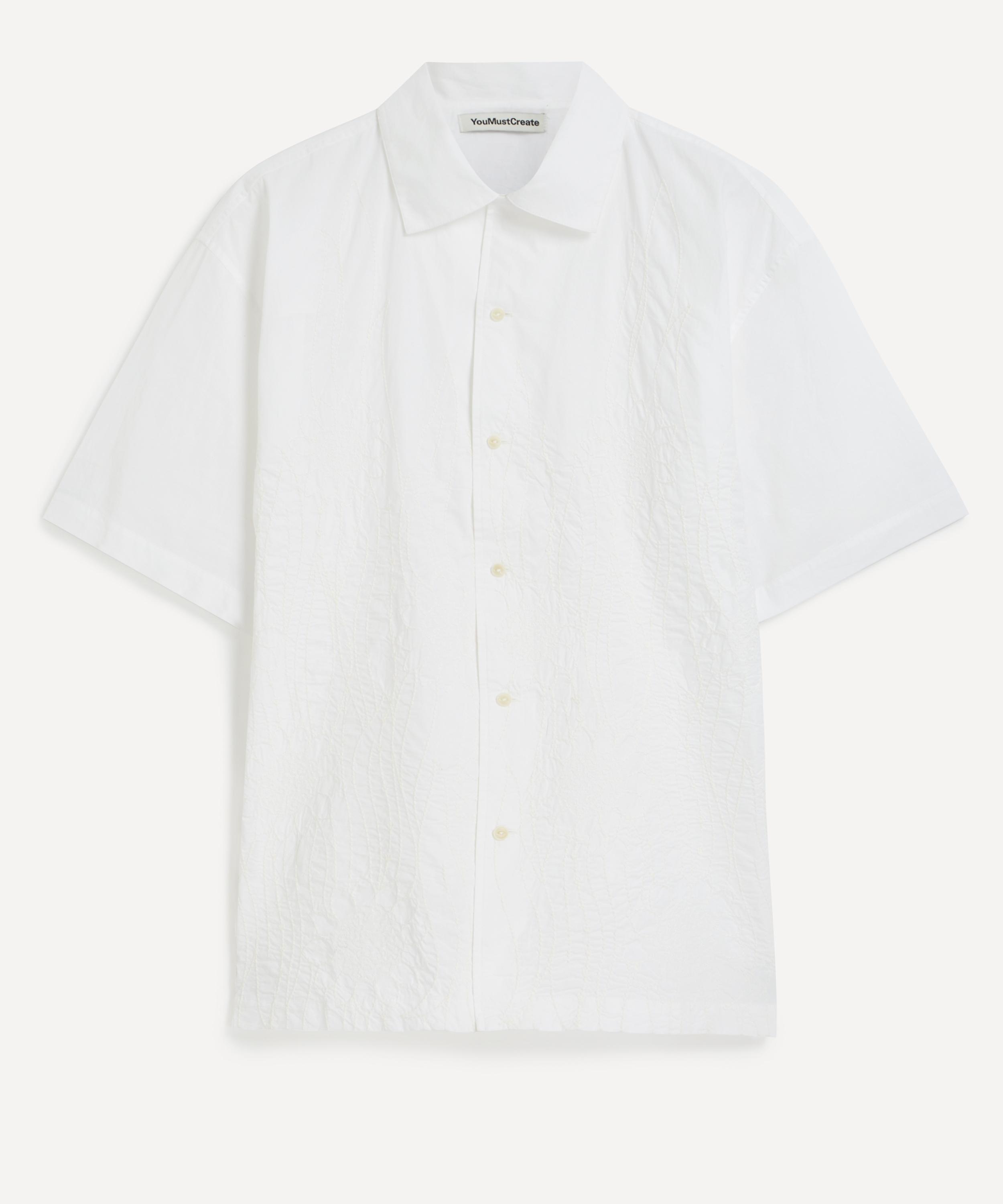 YMC - Sidri Embroidered Shirt image number 0