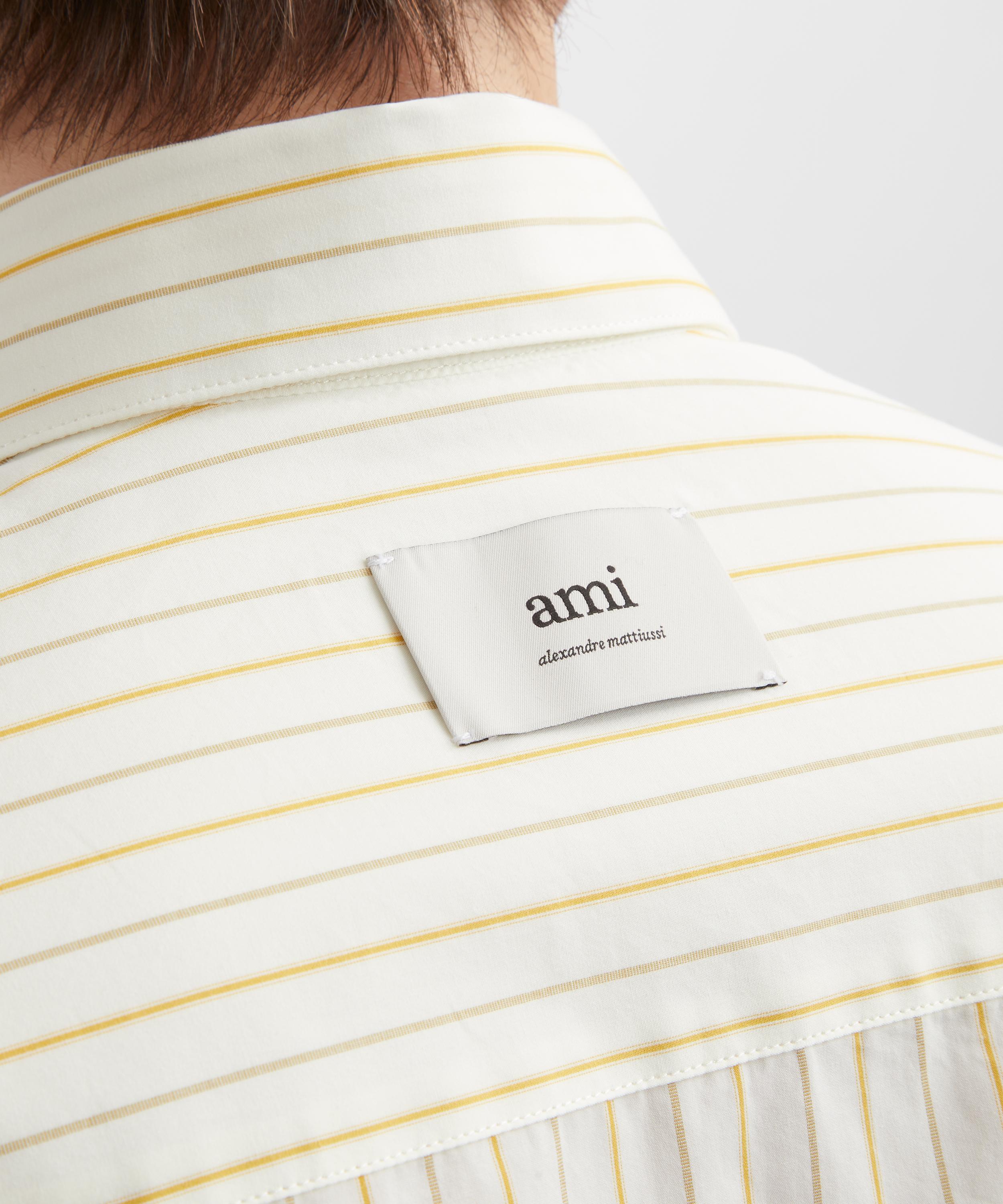 Ami - Classic Striped Shirt image number 4