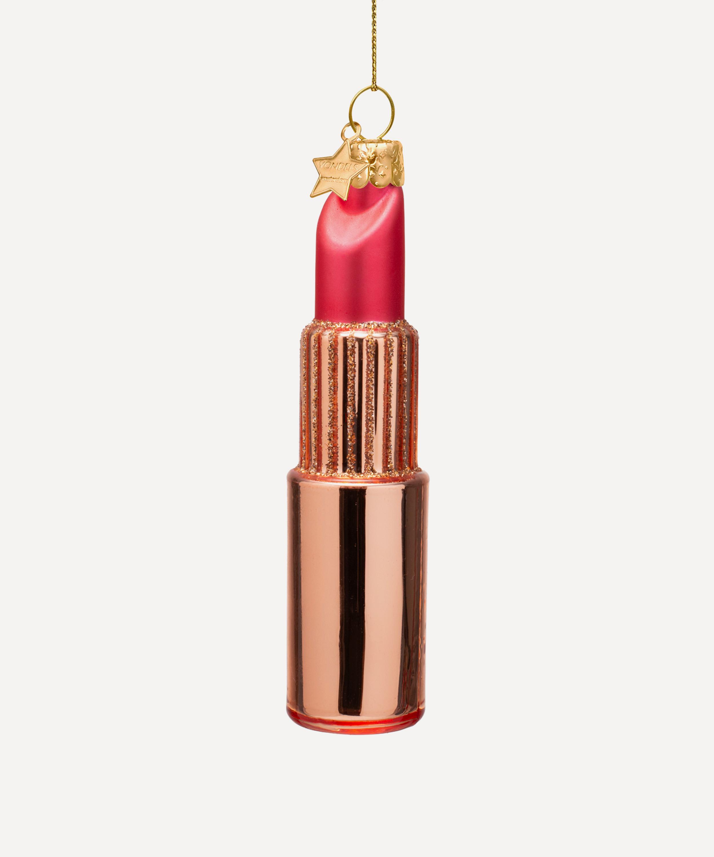 Christmas - Burnt Pink Lipstick Ornament image number 0