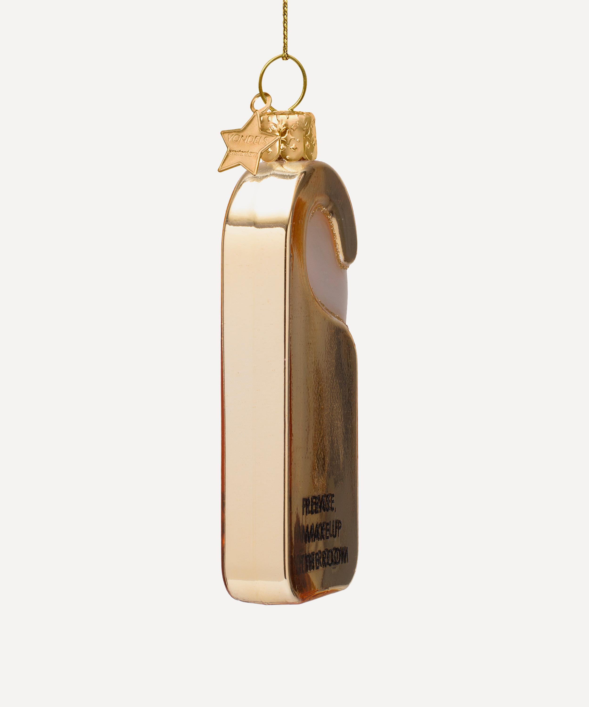 Christmas - Gold Door Hanger Glass Ornament image number 3
