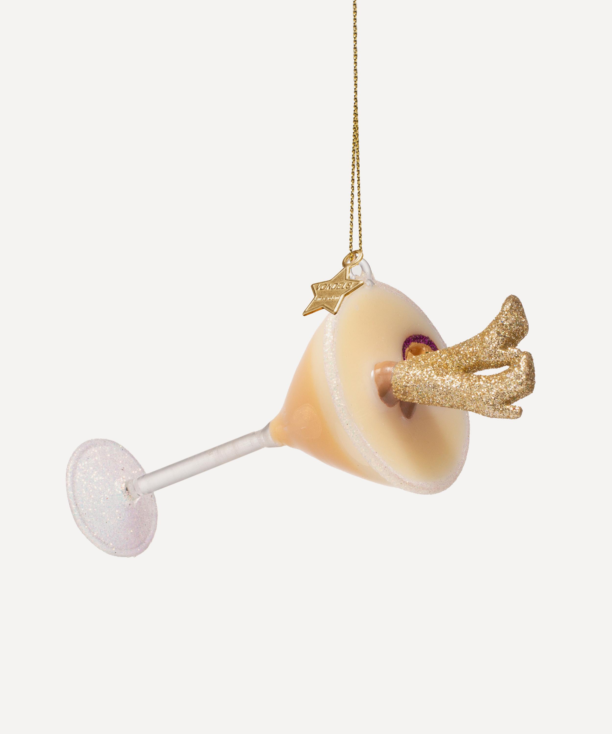 Christmas - Passionfruit Martini with High Heels Glass Ornament image number 2
