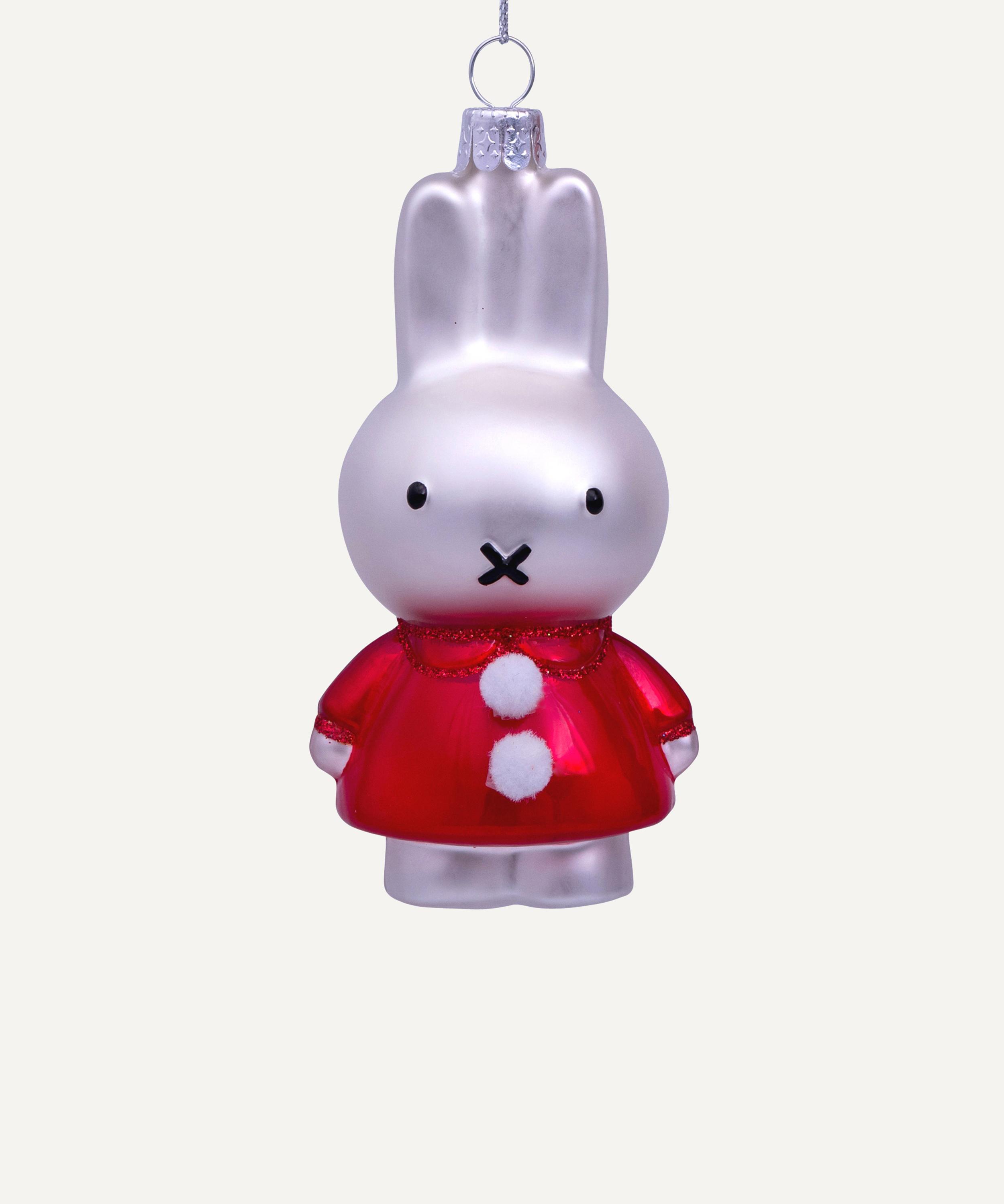 Christmas - Miffy with Santa Dress Ornament image number 0