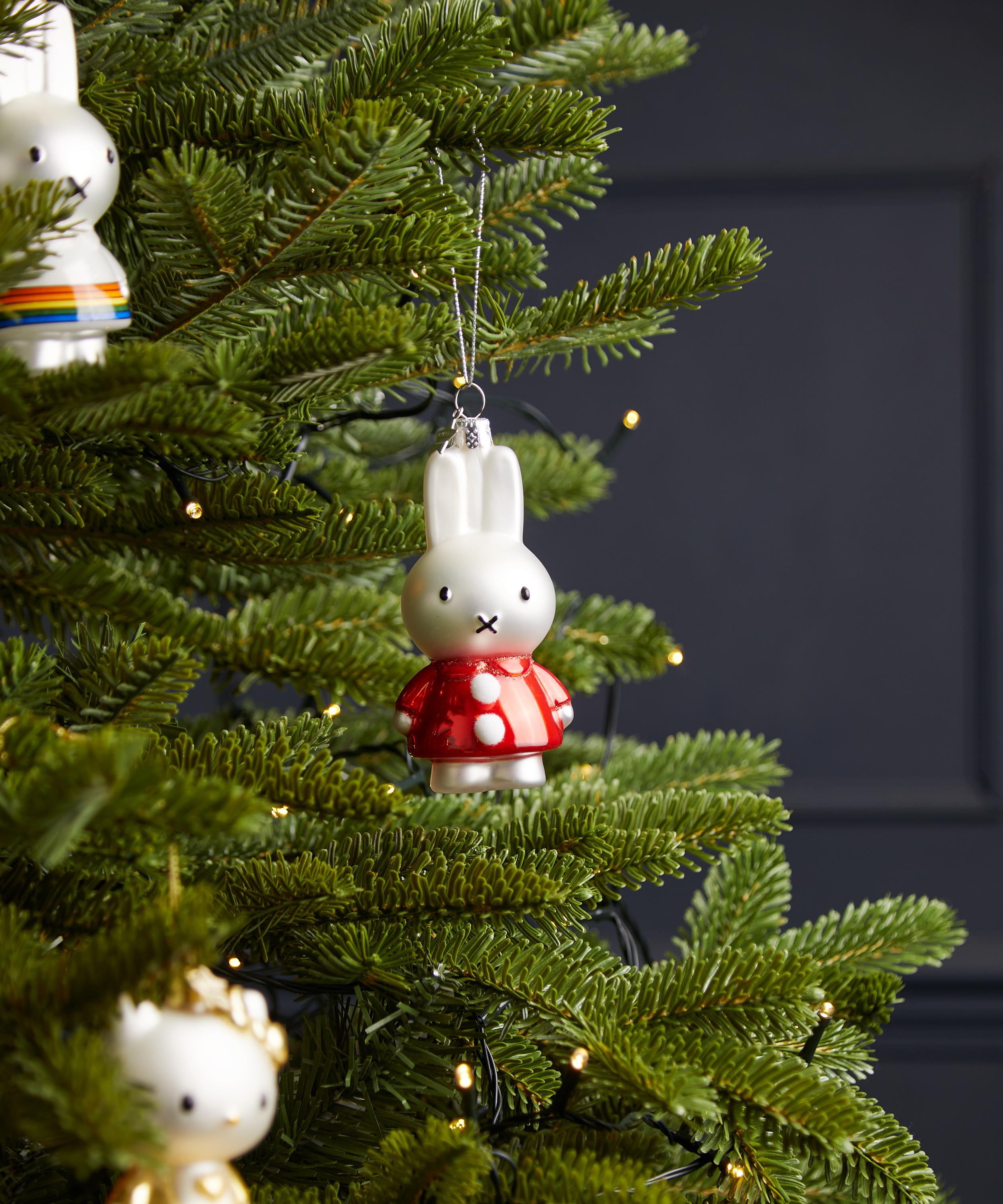 Christmas - Miffy with Santa Dress Ornament image number 1