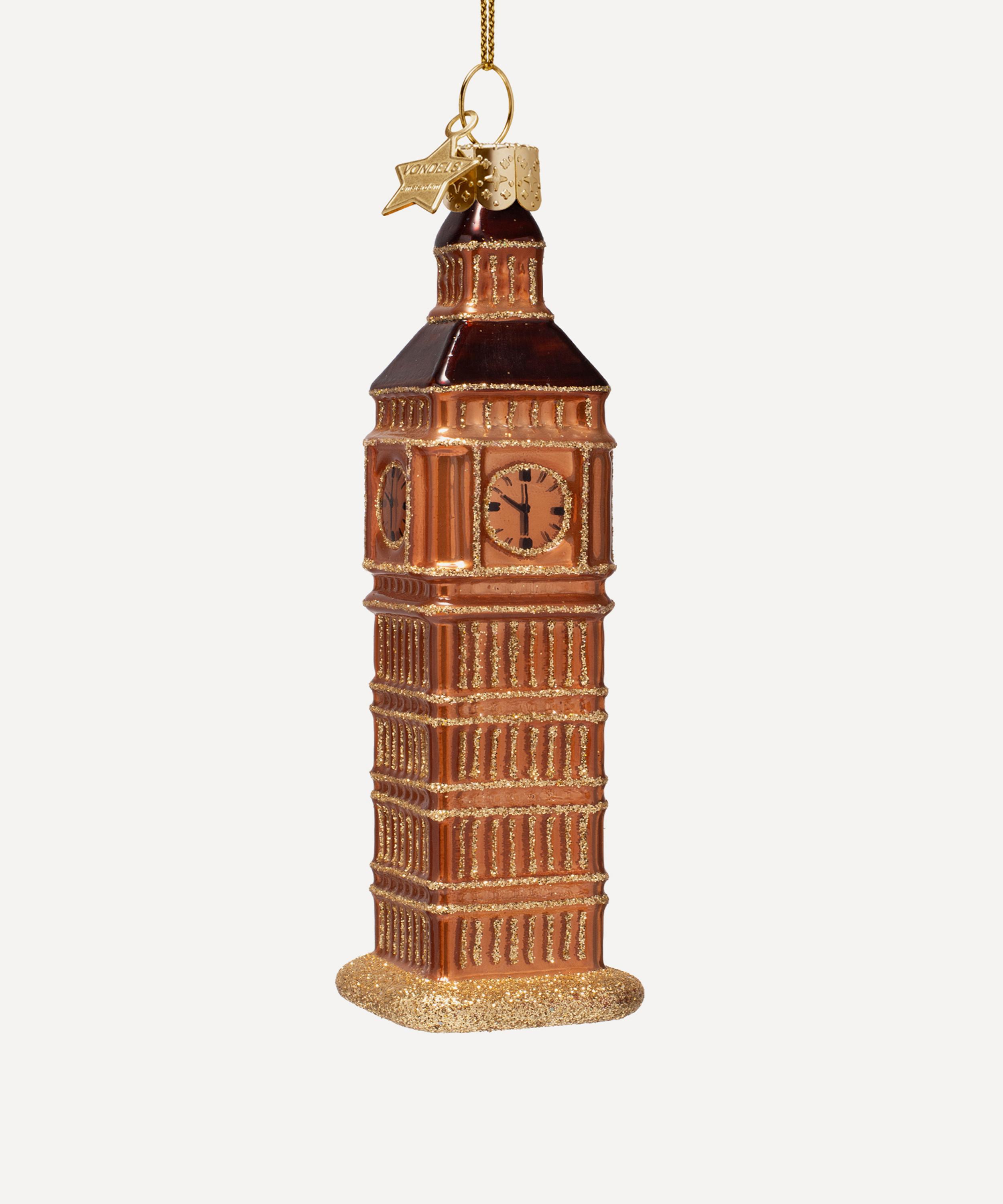Christmas - Big Ben Glass Ornament image number 0