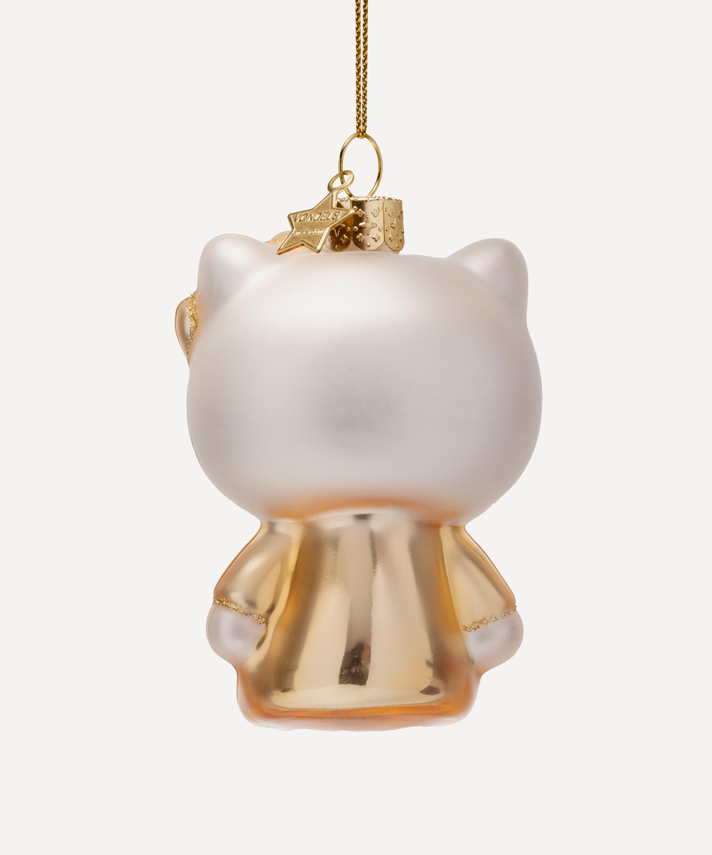 Christmas - Hello Kitty Baby Gold Glass Ornament image number 2