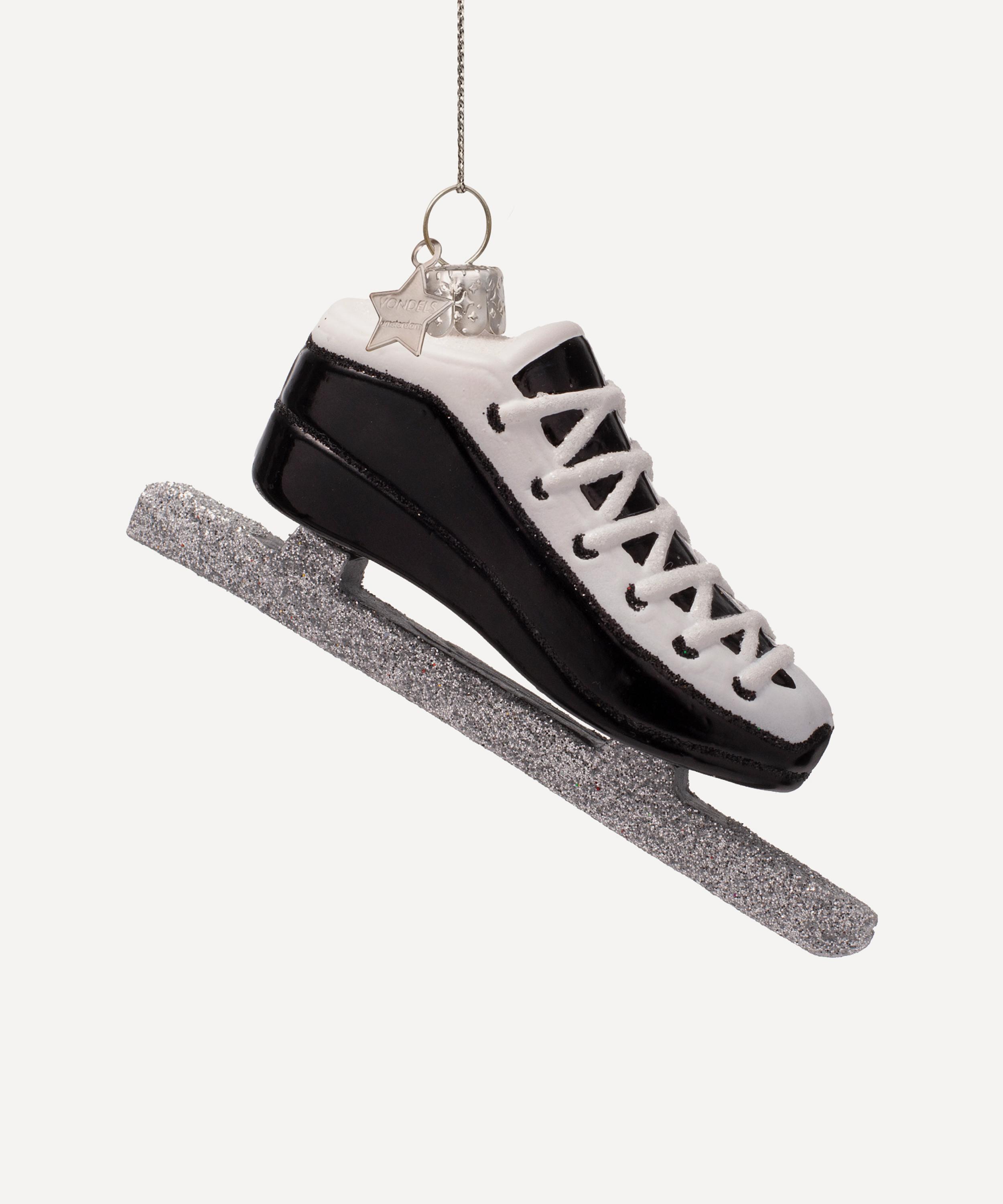 Christmas - Ice Skate Glass Ornament image number 0