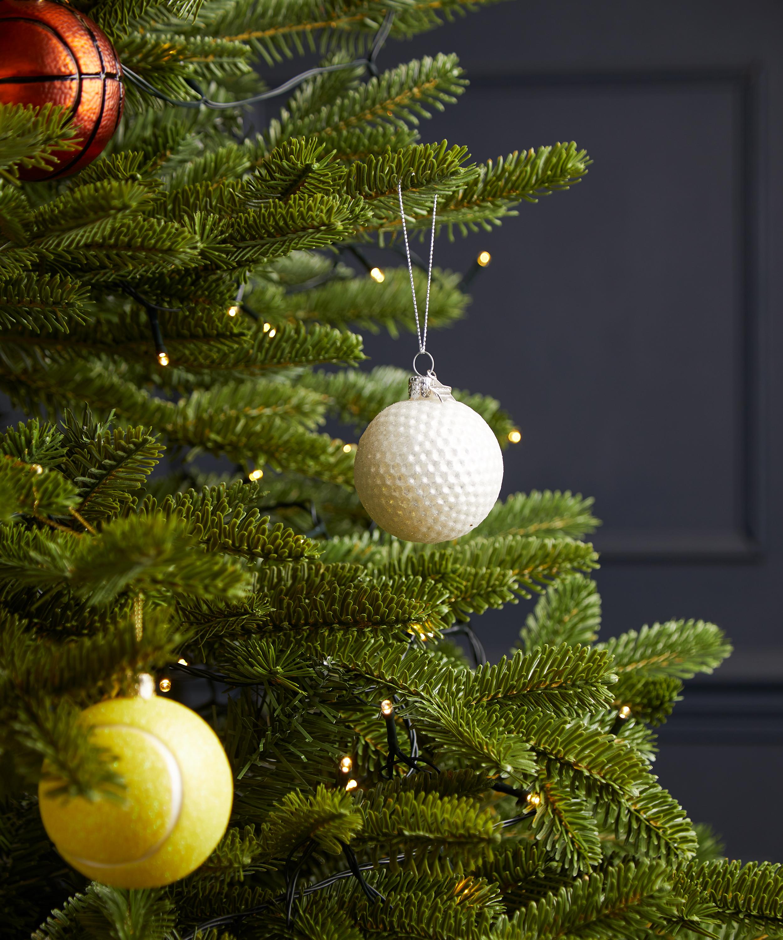 Christmas - Golf Ball Glass Bauble image number 0