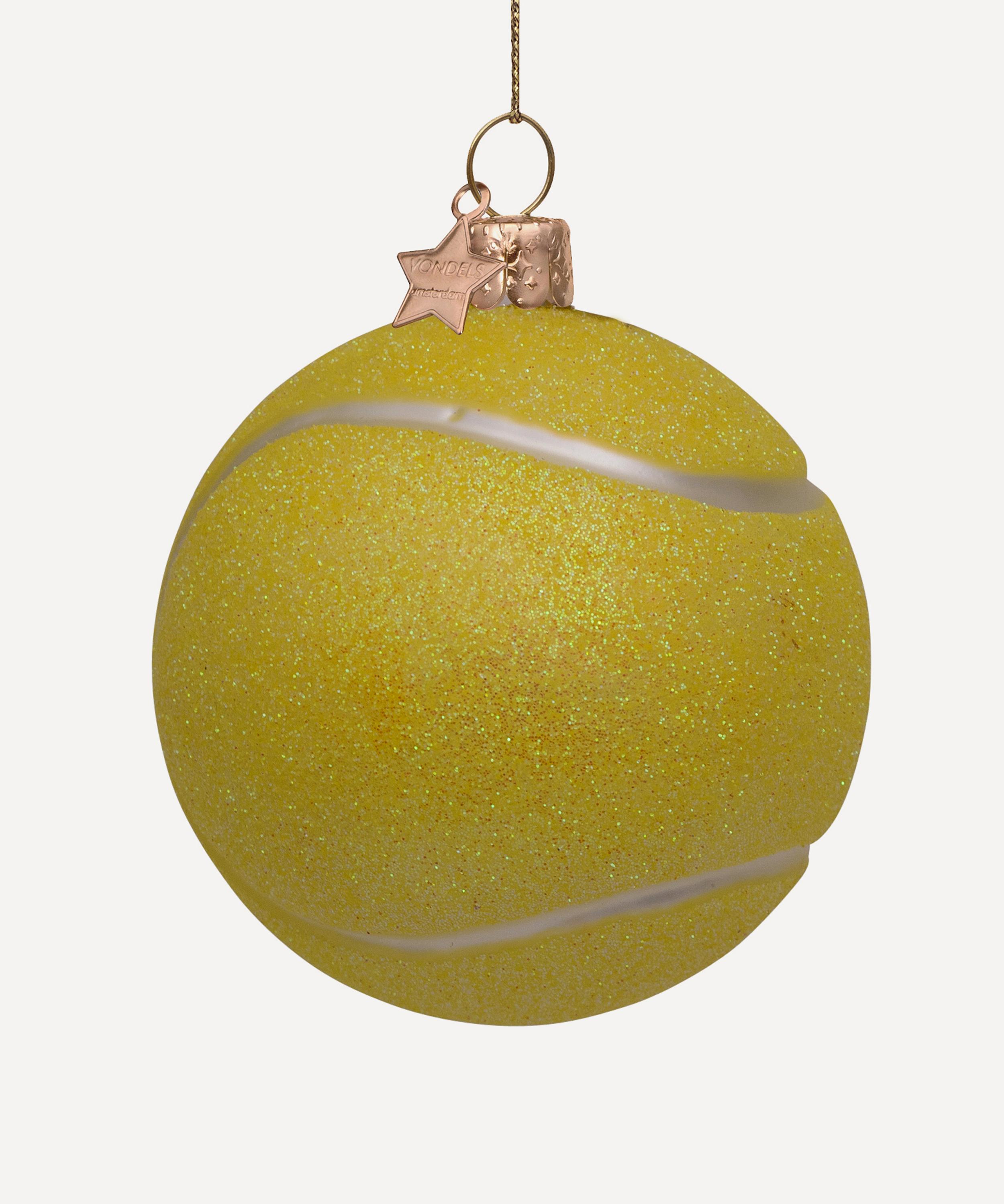 Christmas - Tennis Ball Glass Bauble