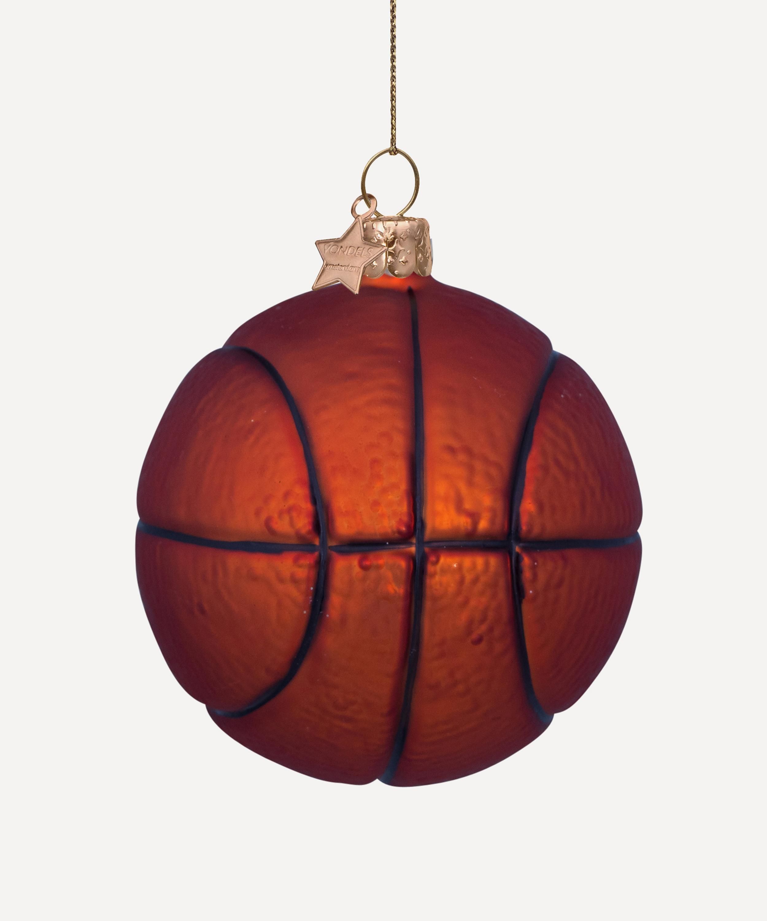 Christmas - Basketball Glass Bauble image number 0