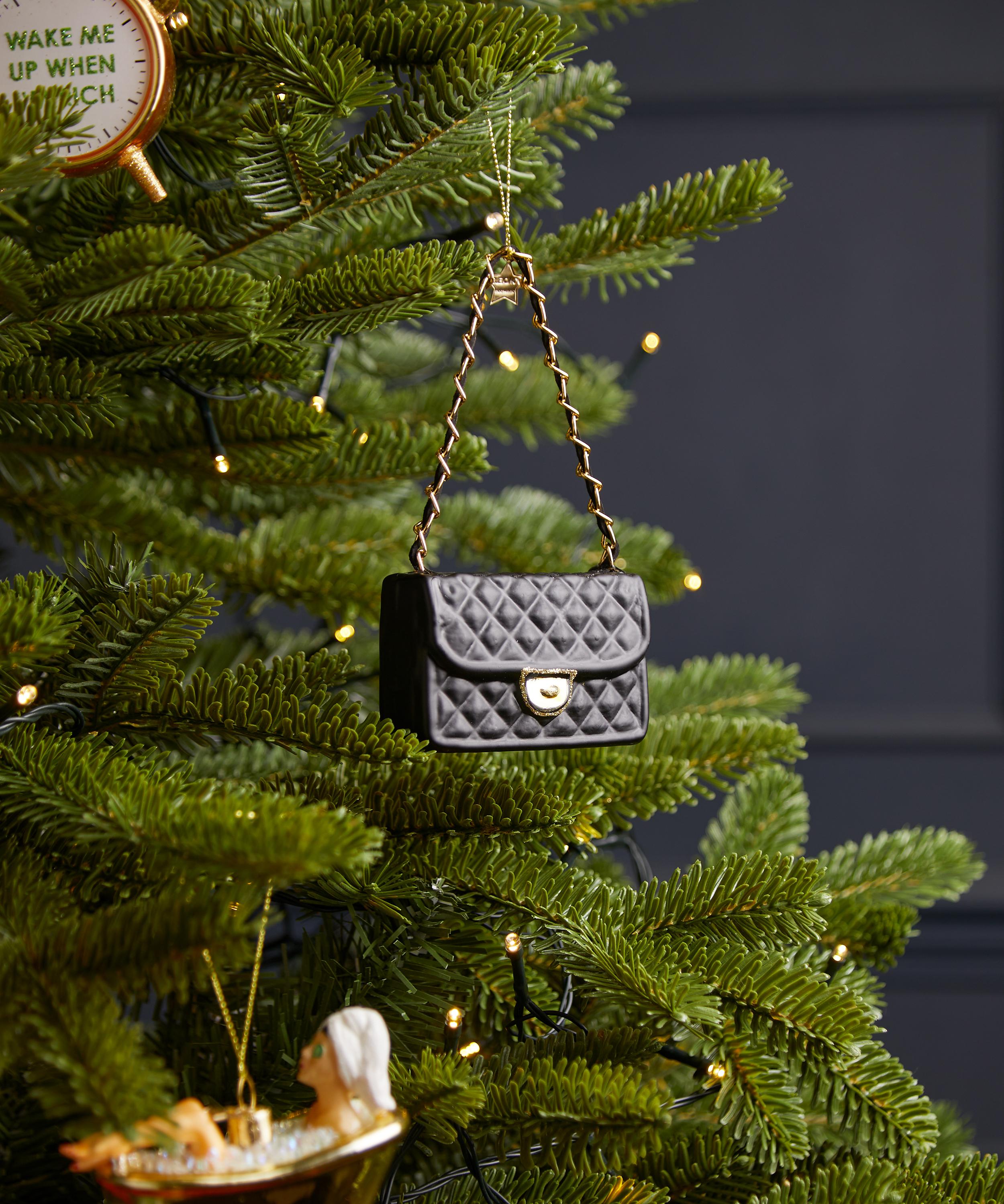 Christmas - Fashion Handbag Glass Ornament image number 1