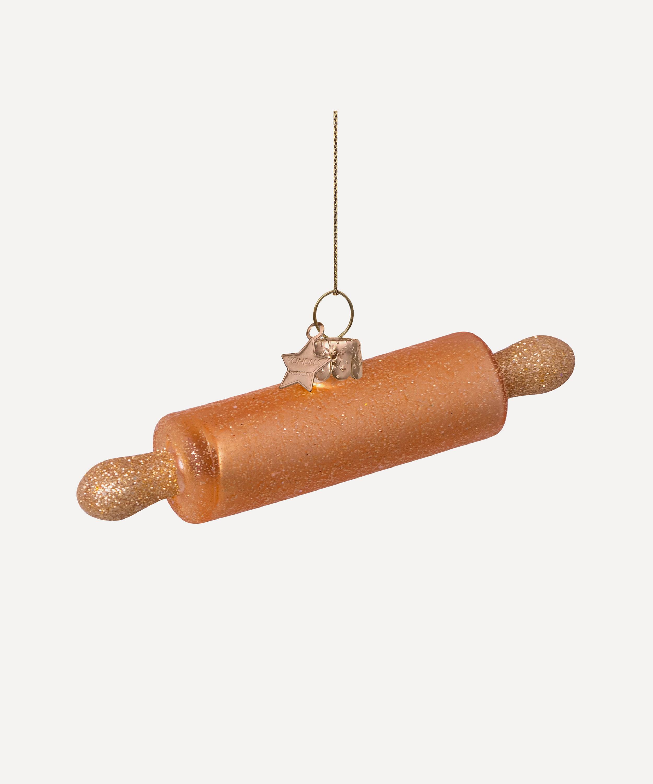 Christmas - Rolling Pin Glass Ornament image number 2