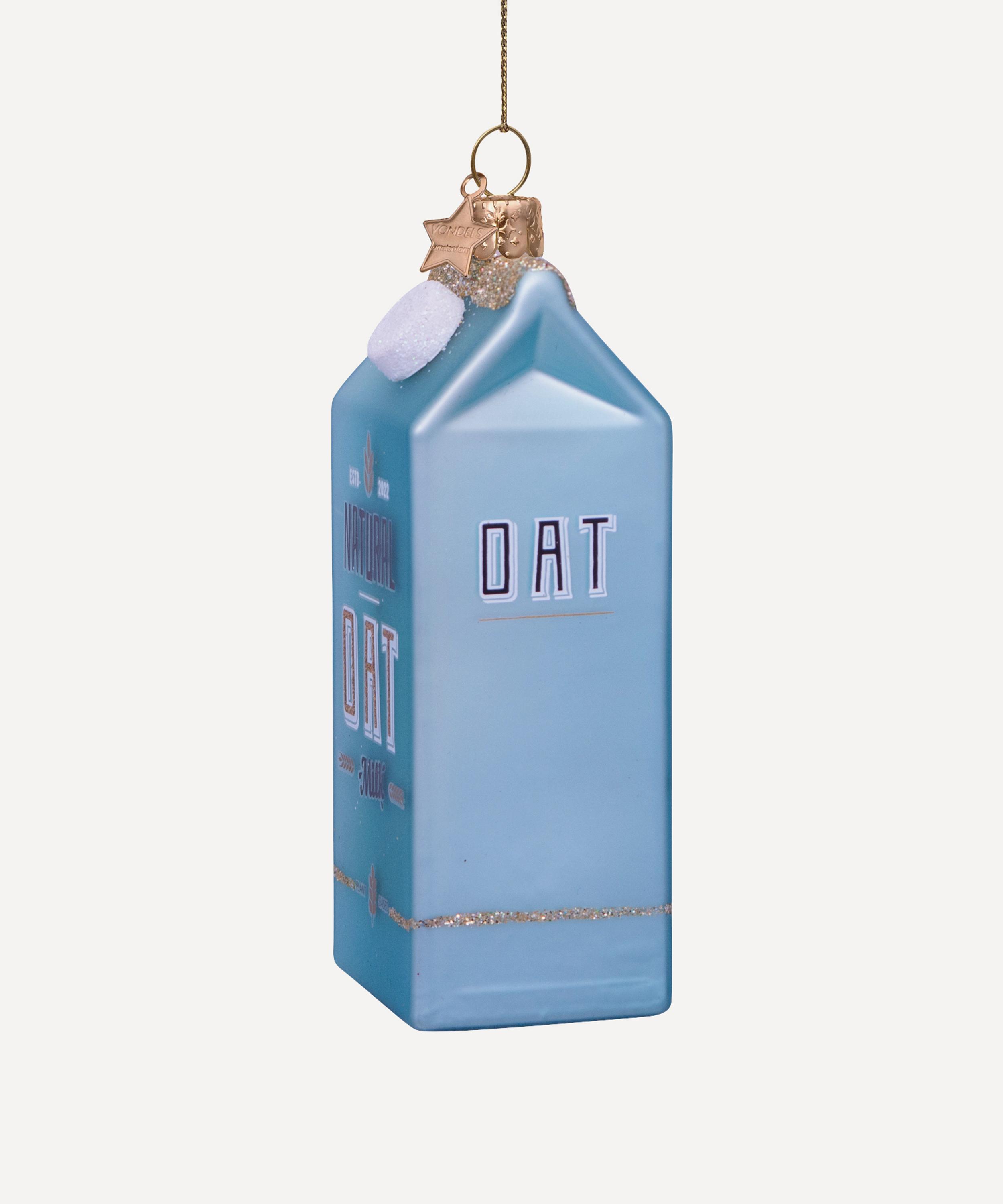 Christmas - Oat Milk Carton Glass Ornament image number 3