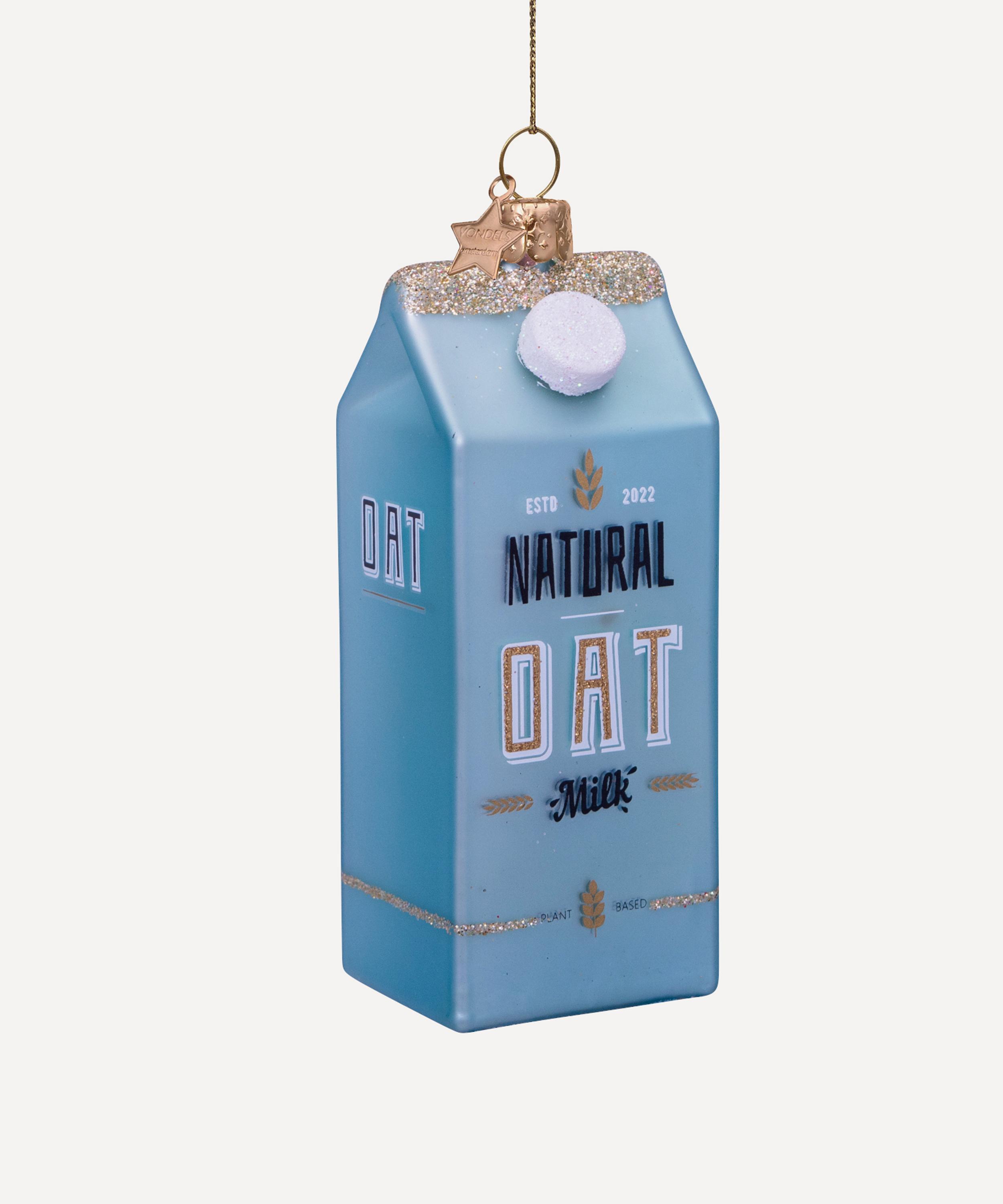 Christmas - Oat Milk Carton Glass Ornament image number 5